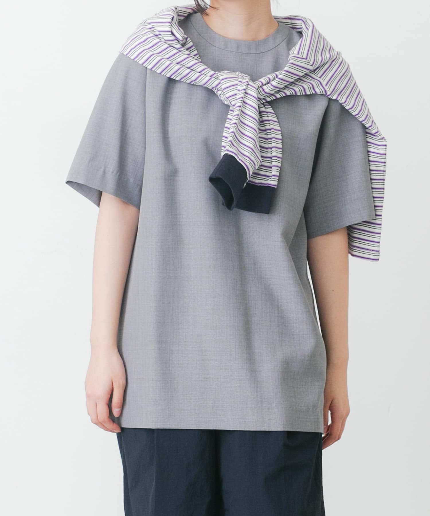 身長：169cm サイズ：one