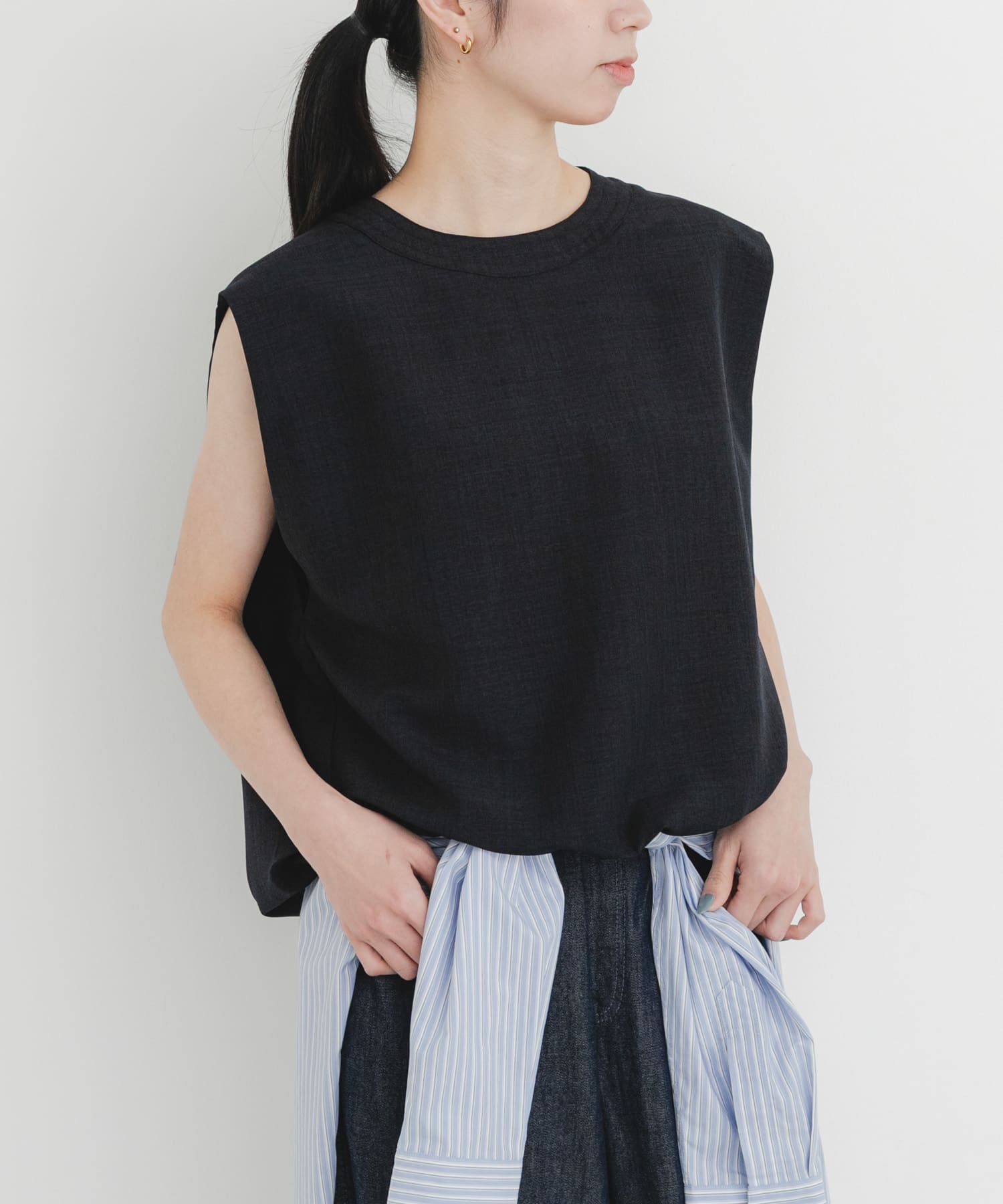 身長 : 161cm サイズ : one