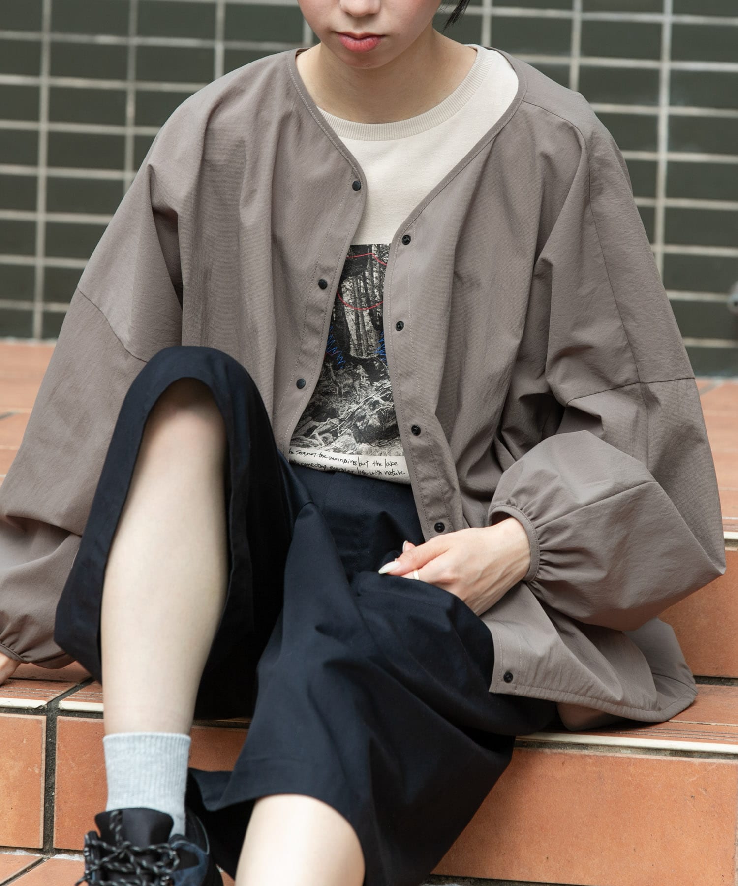 『速乾/通気性』DOT AIR CARDIGAN