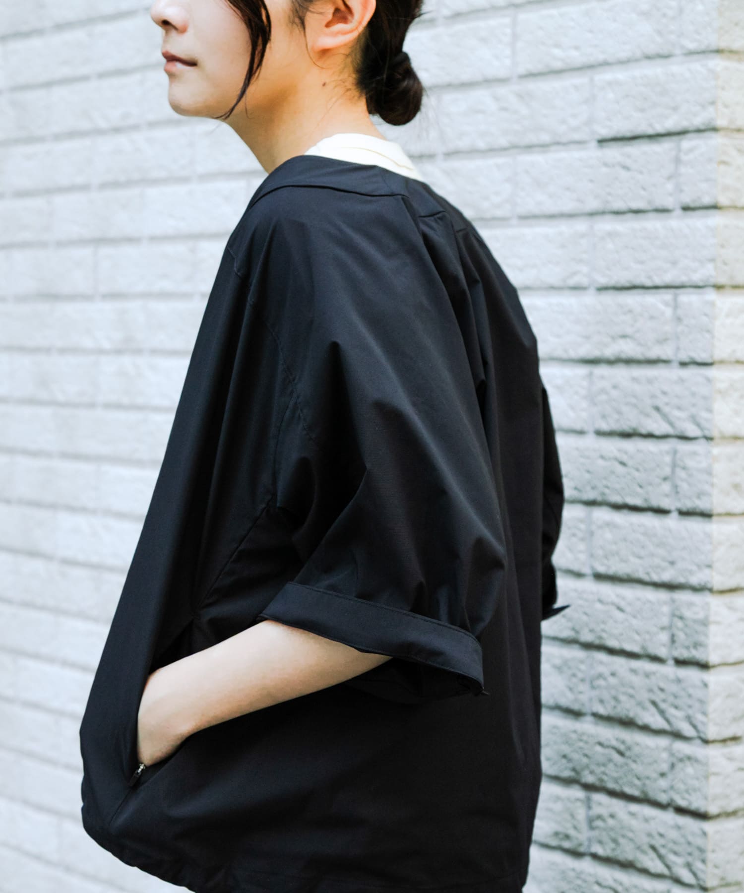 身長：169cm サイズ：one
