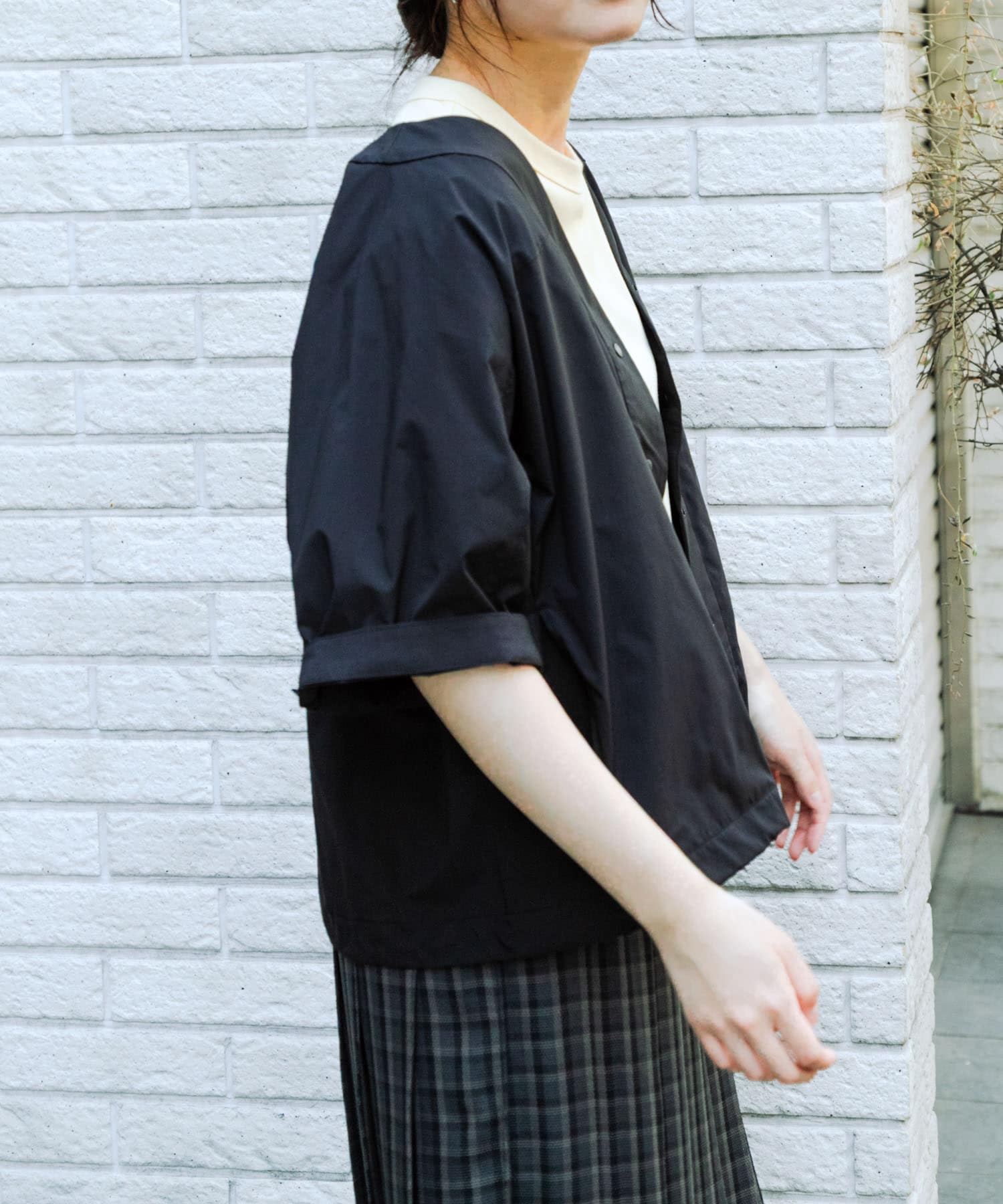 身長：169cm サイズ：one