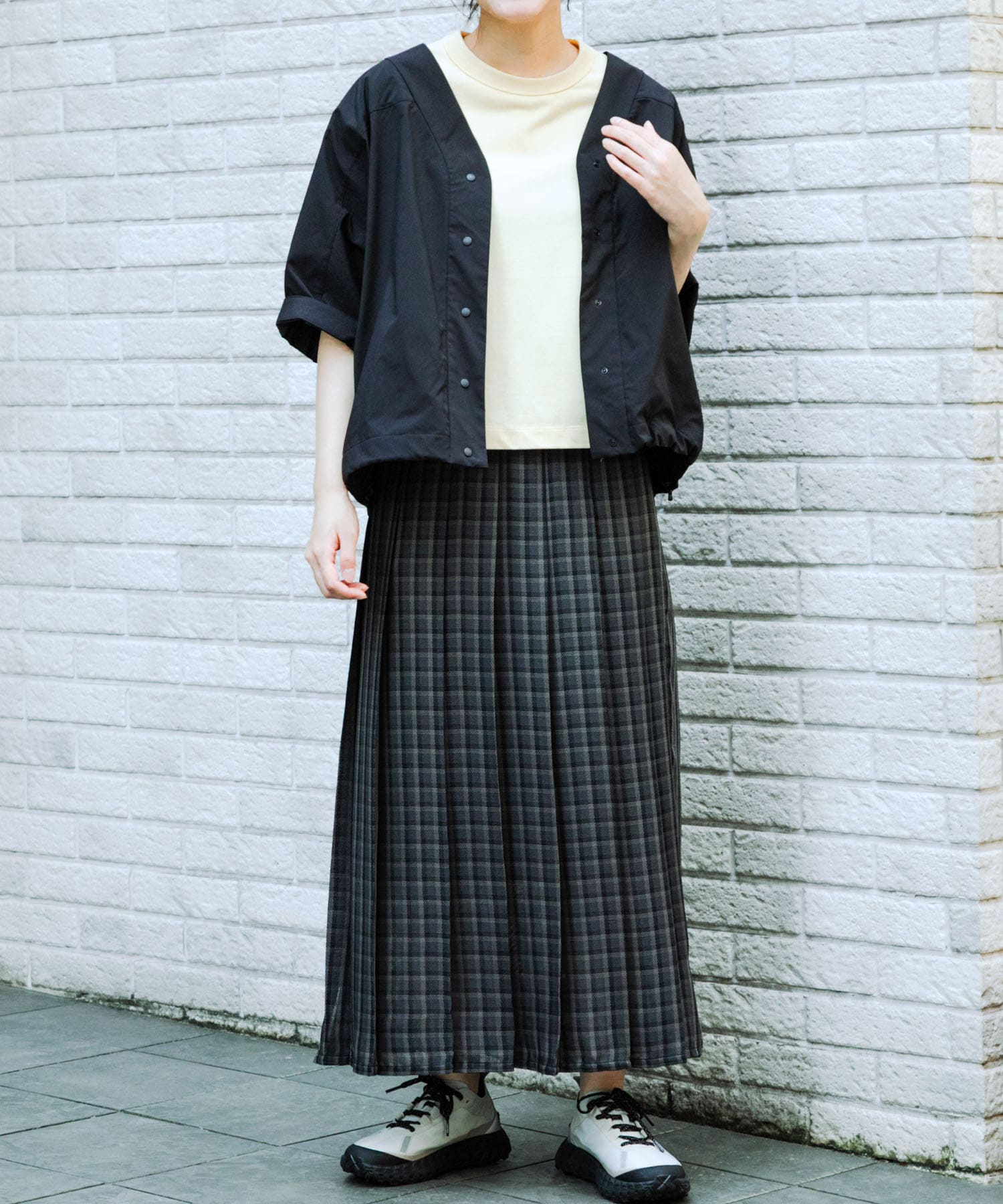 身長：169cm サイズ：one