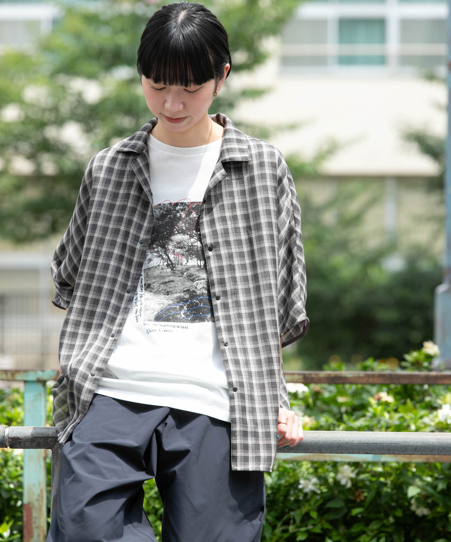 ベージュチェック