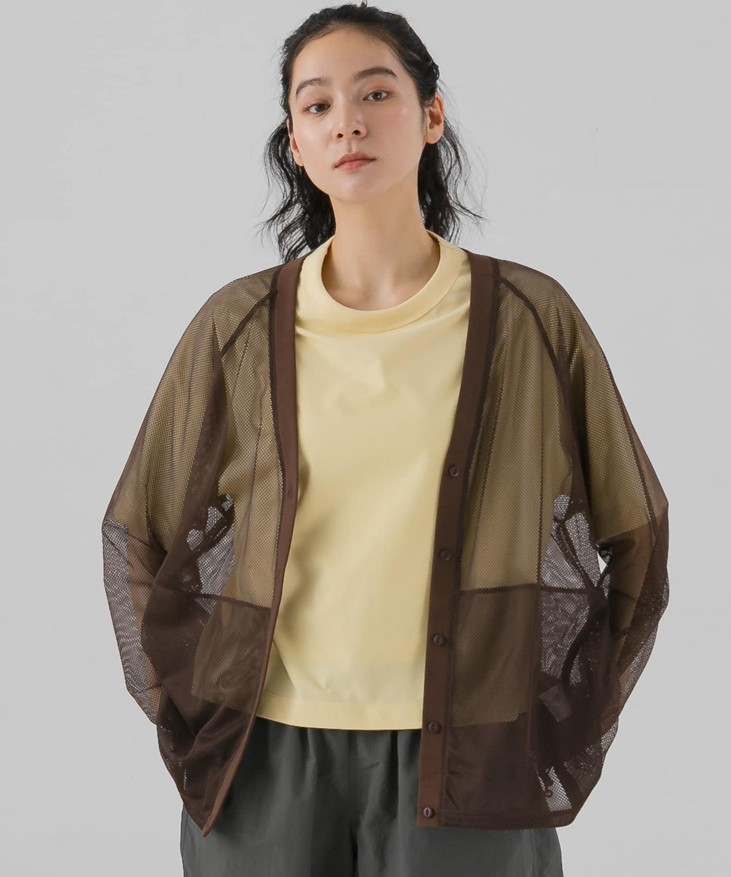 身長：168cm サイズ：one