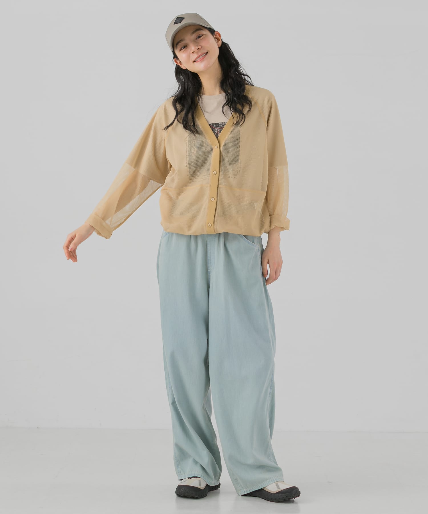 身長：168cm サイズ：one