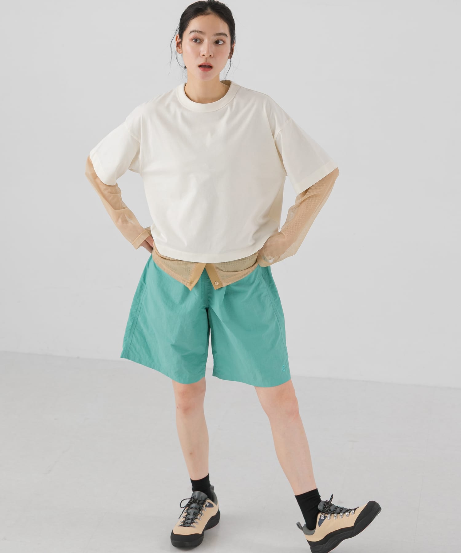 身長：168cm サイズ：one