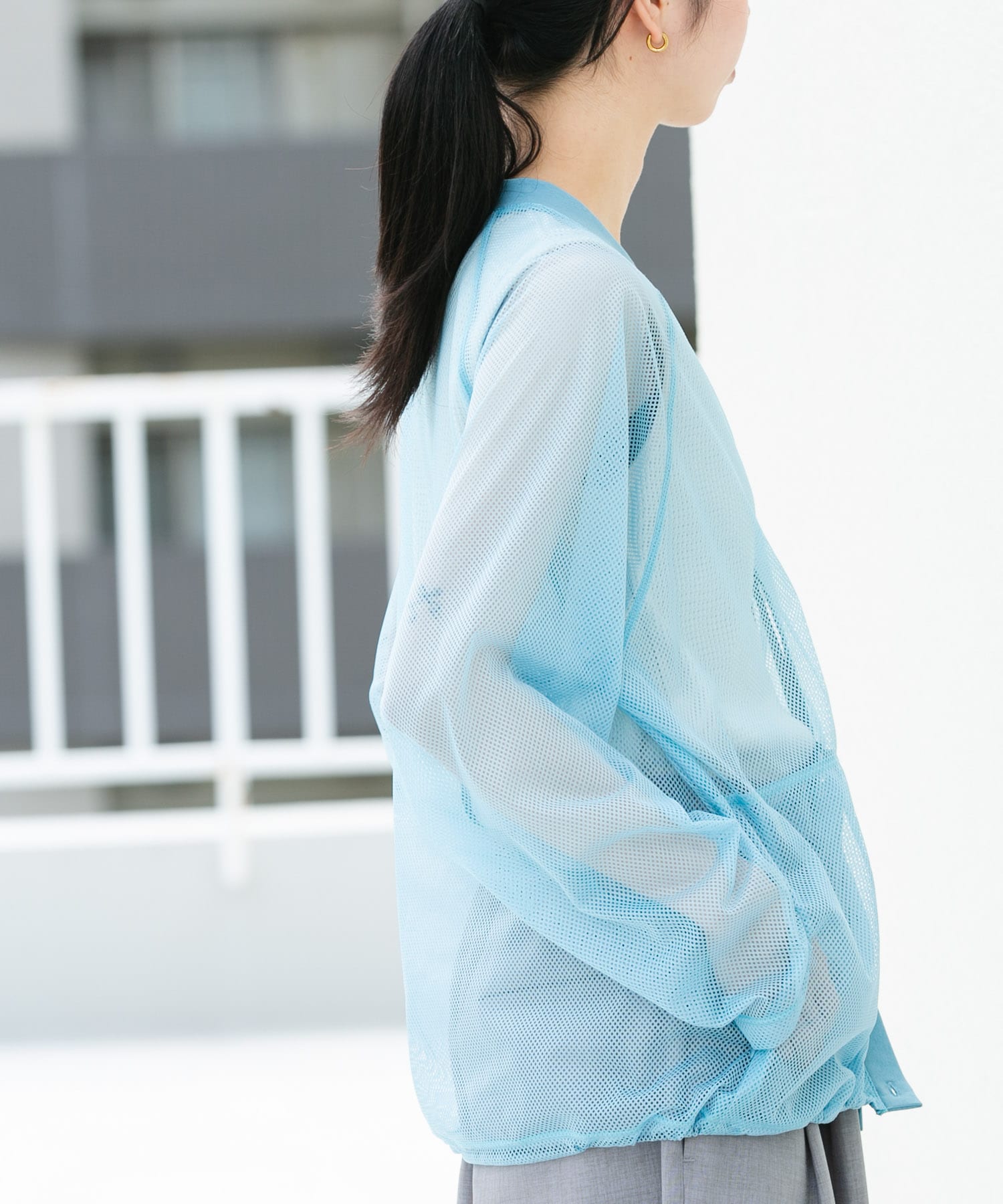 身長：161cm サイズ：one
