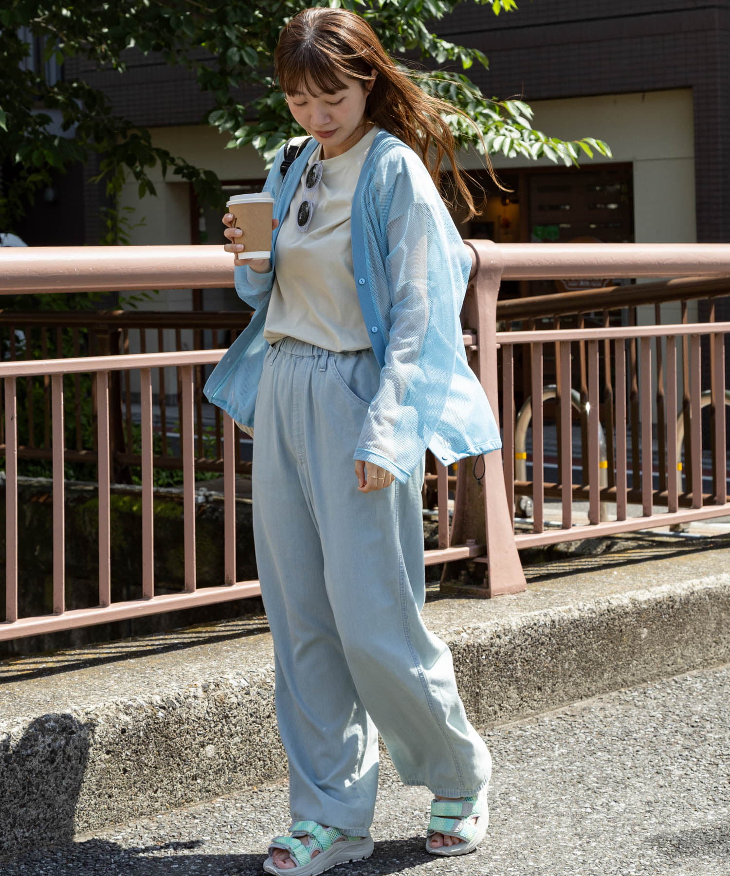 身長：165cm サイズ：one