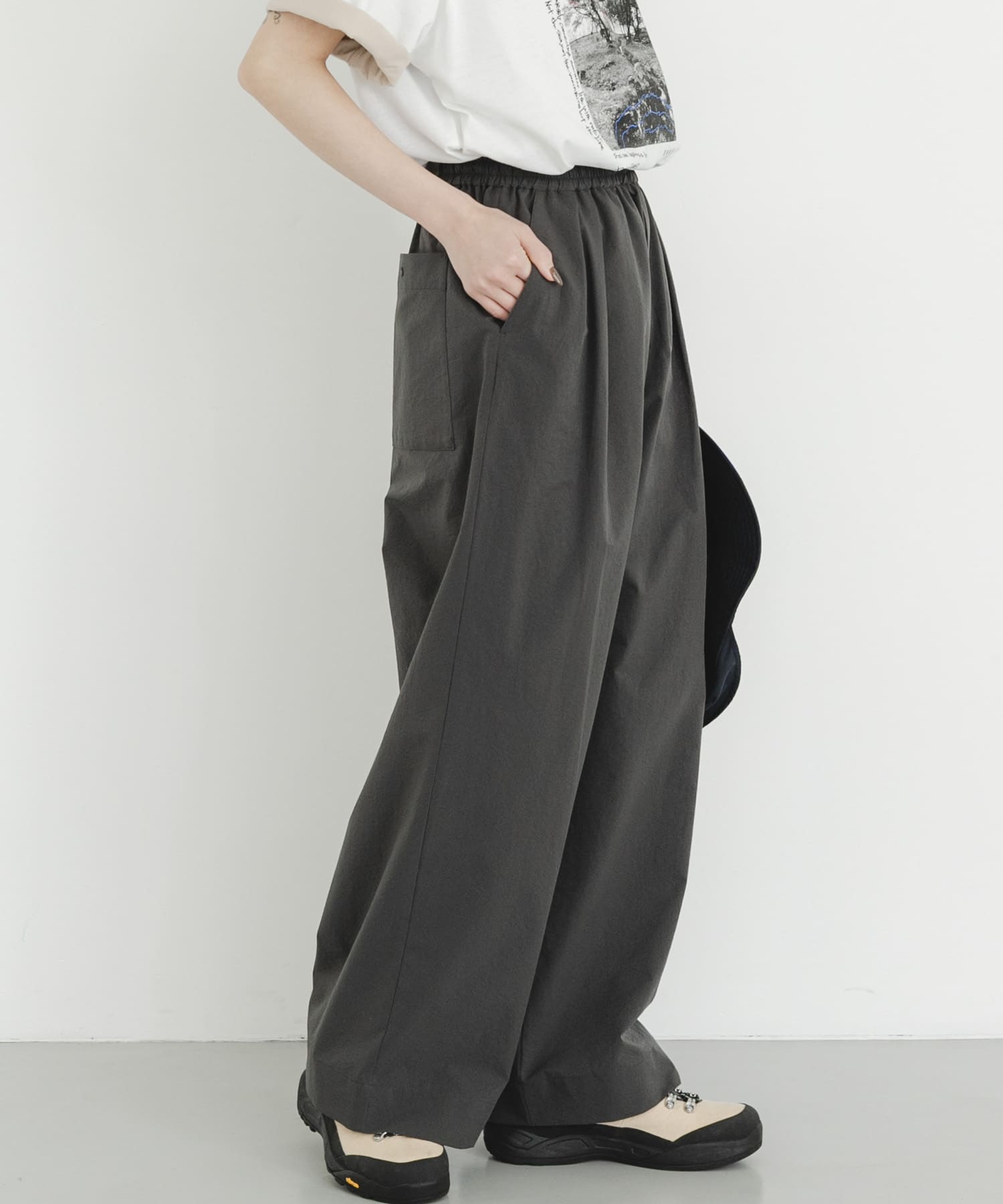 身長：161cm サイズ：one