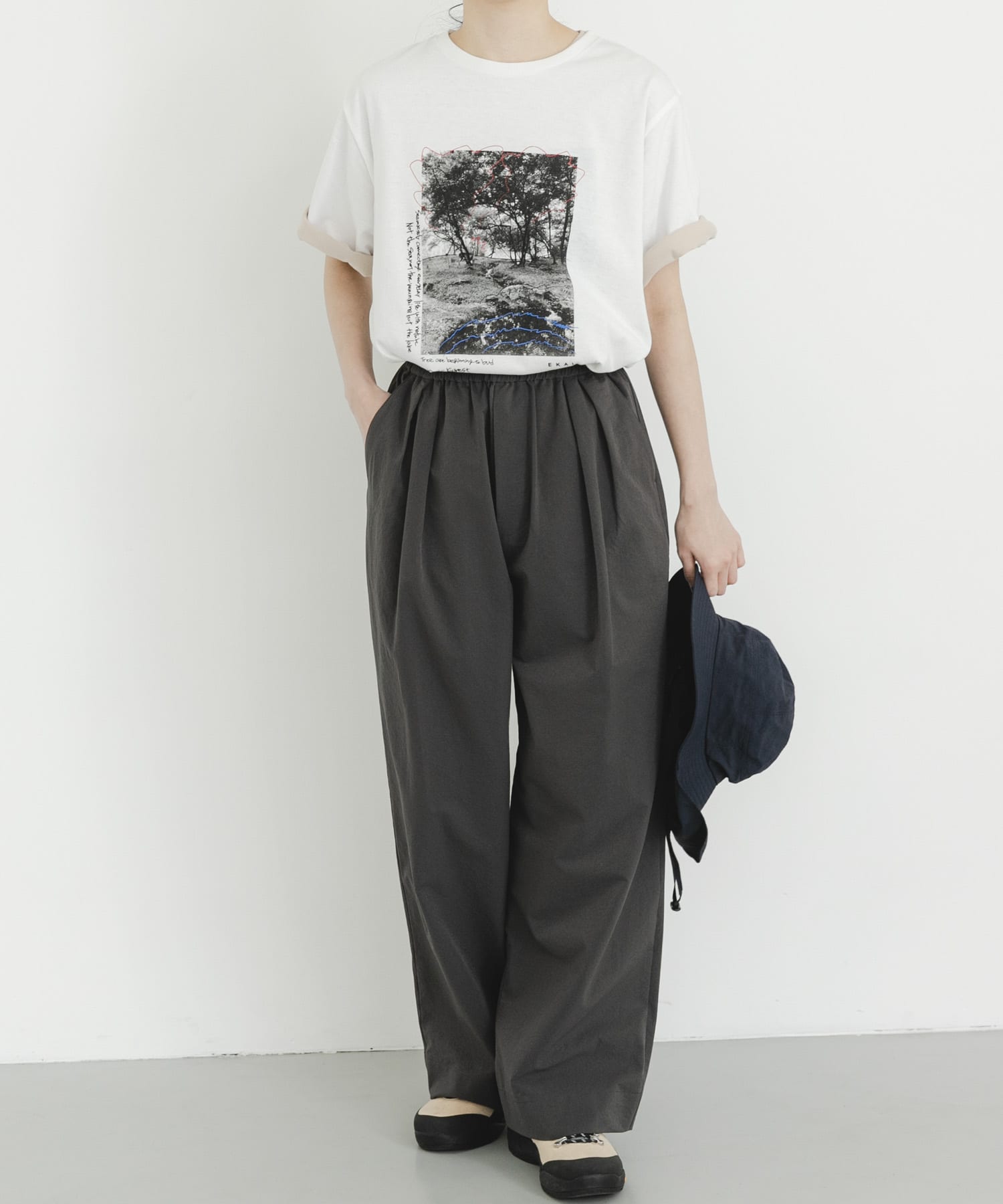 身長：161cm サイズ：one