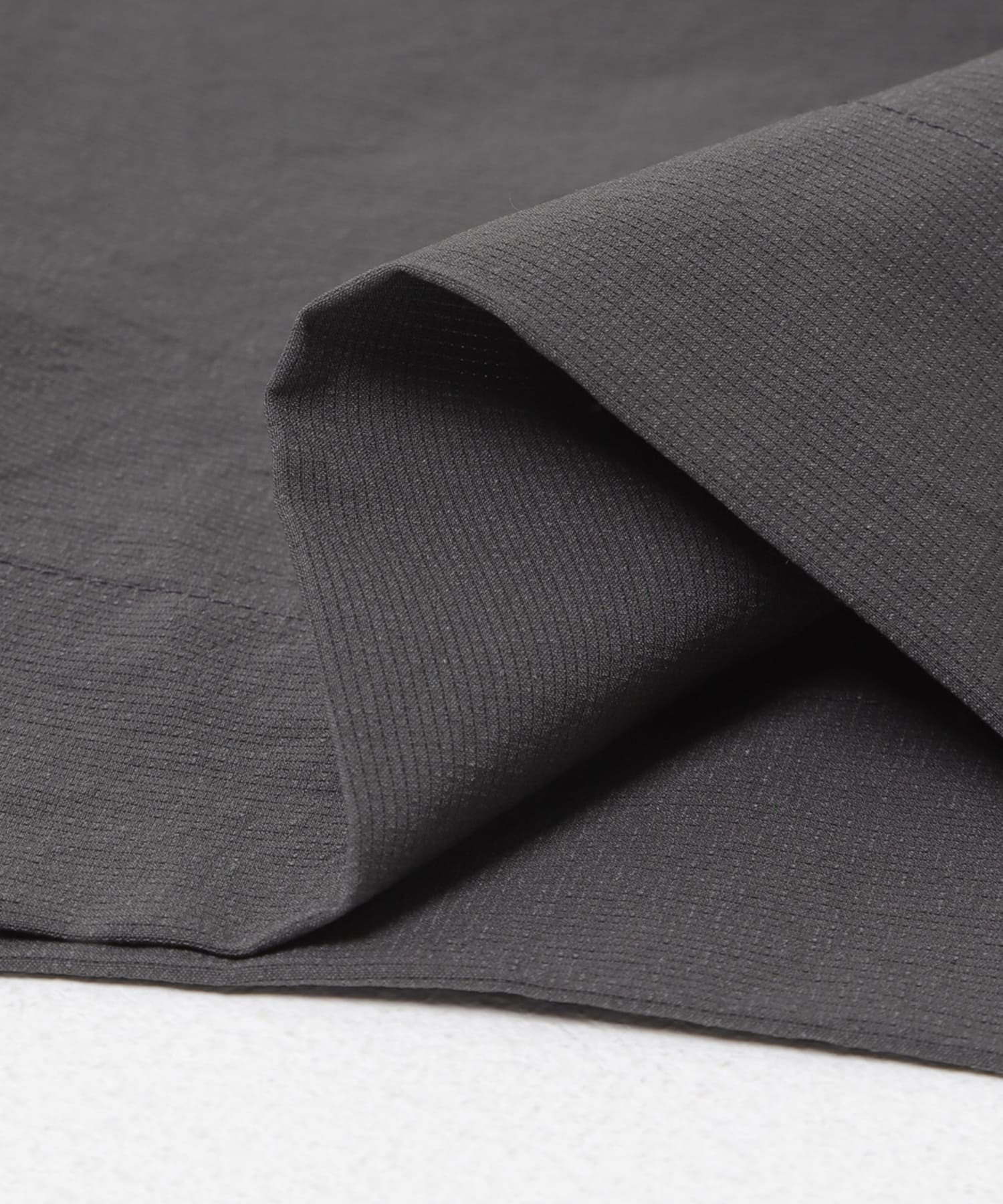 DOT AIR WIDE TROUSERS チャコール One