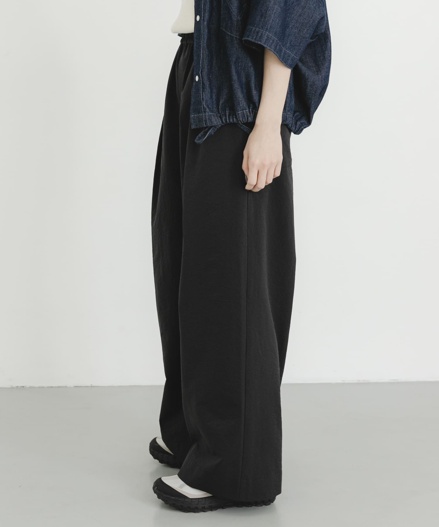 DOT AIR WIDE TROUSERS