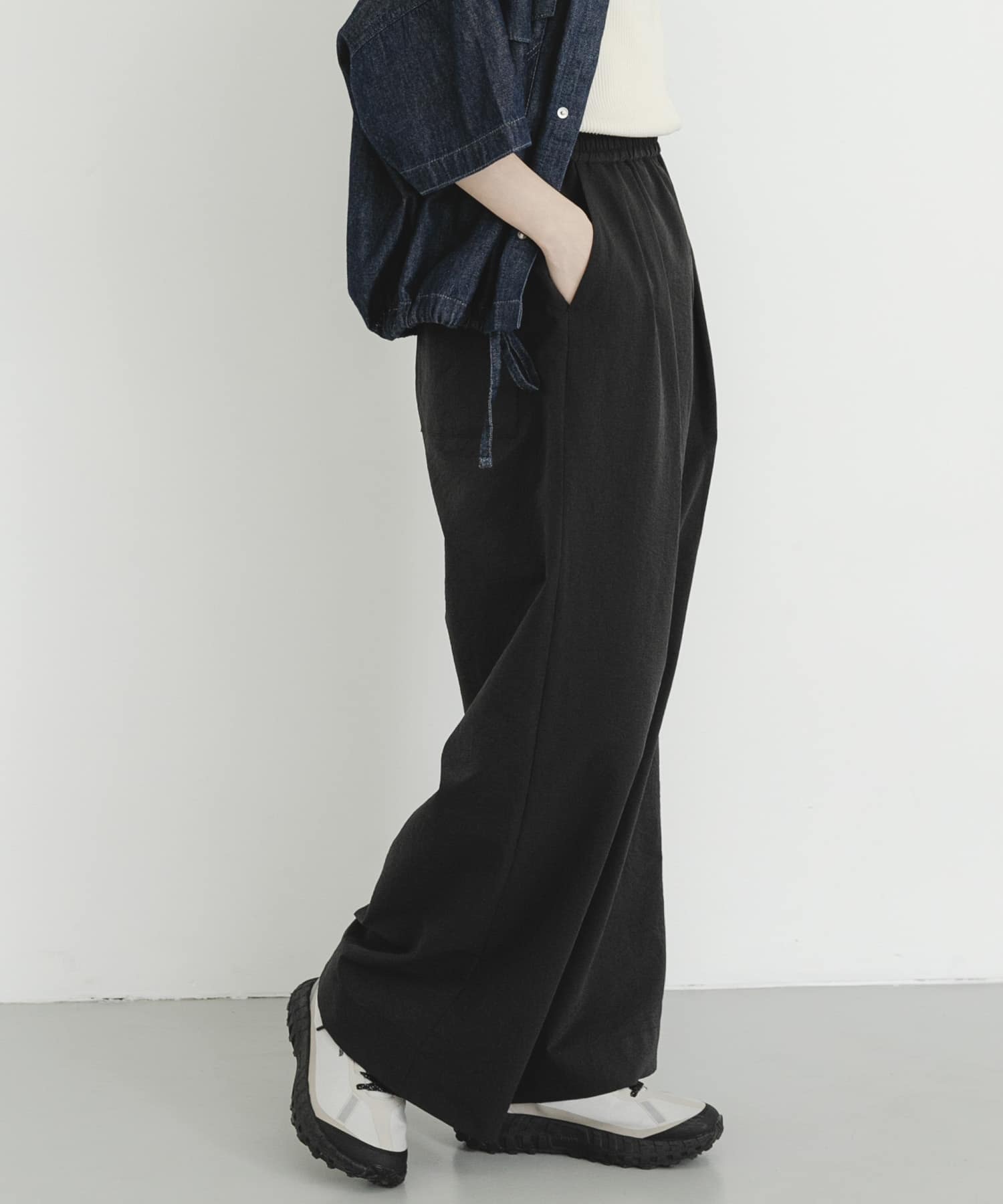 身長：161cm サイズ：one