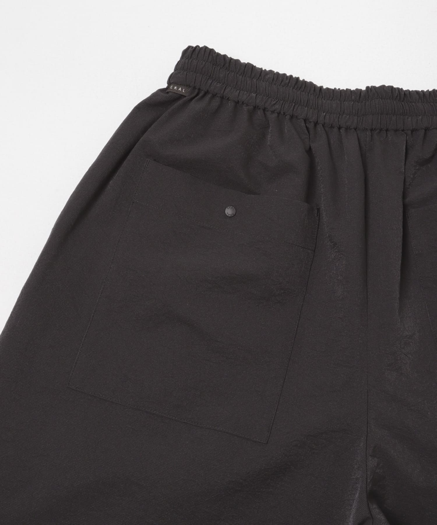 DOT AIR WIDE TROUSERS ブラック One