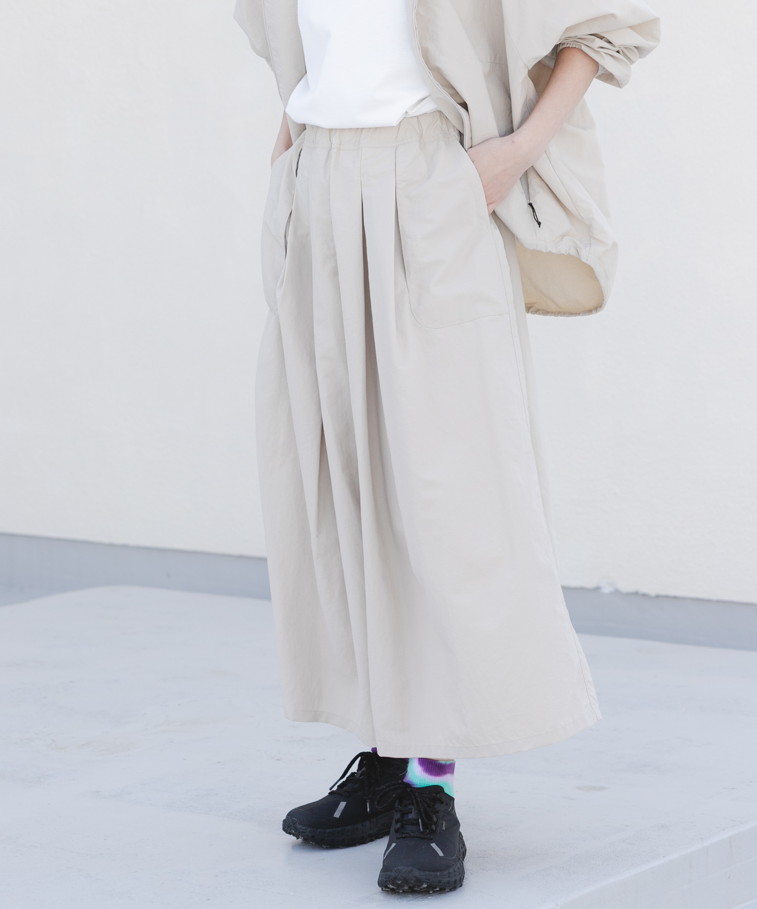 身長 : 161cm サイズ : one