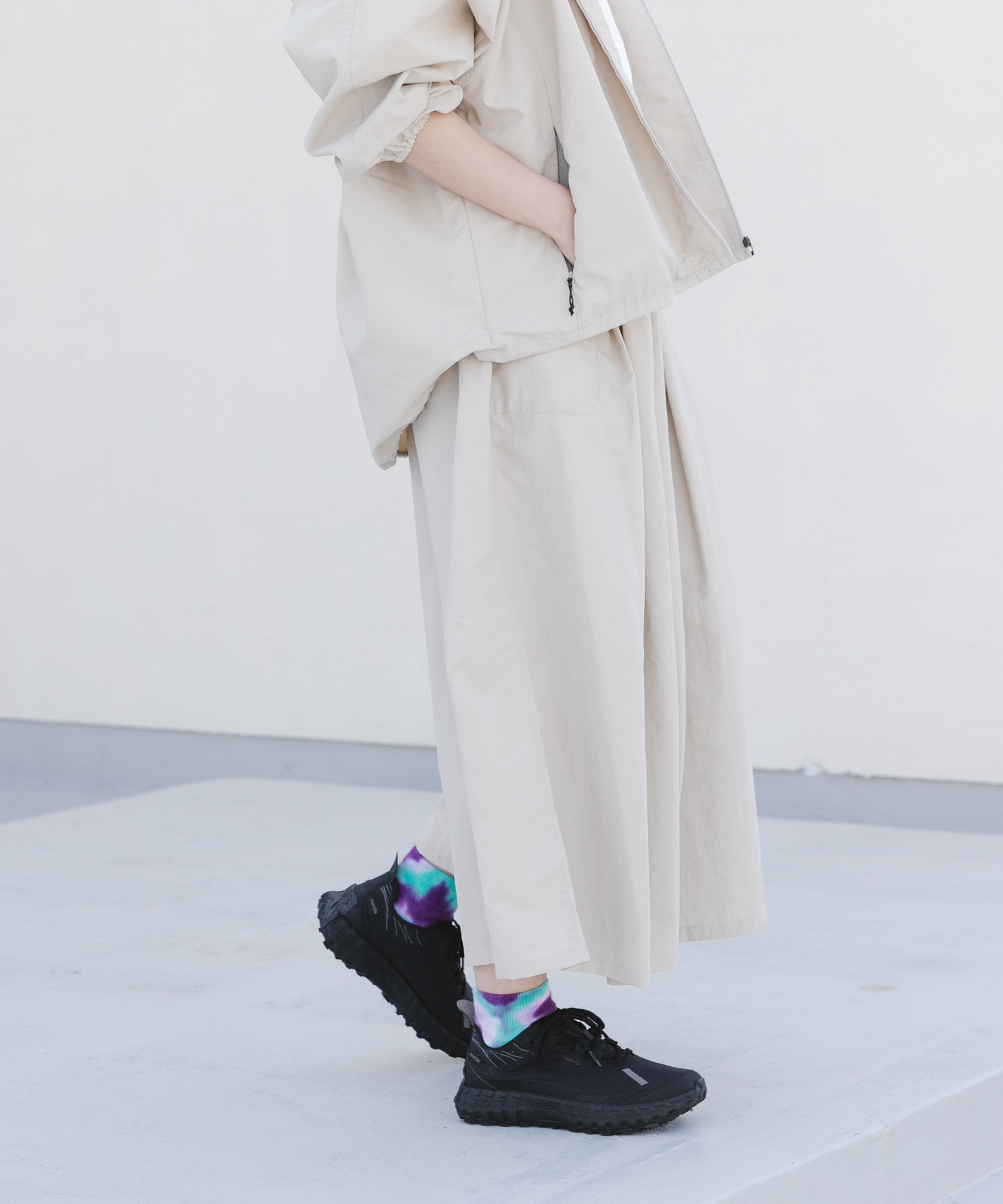 身長 : 161cm サイズ : one