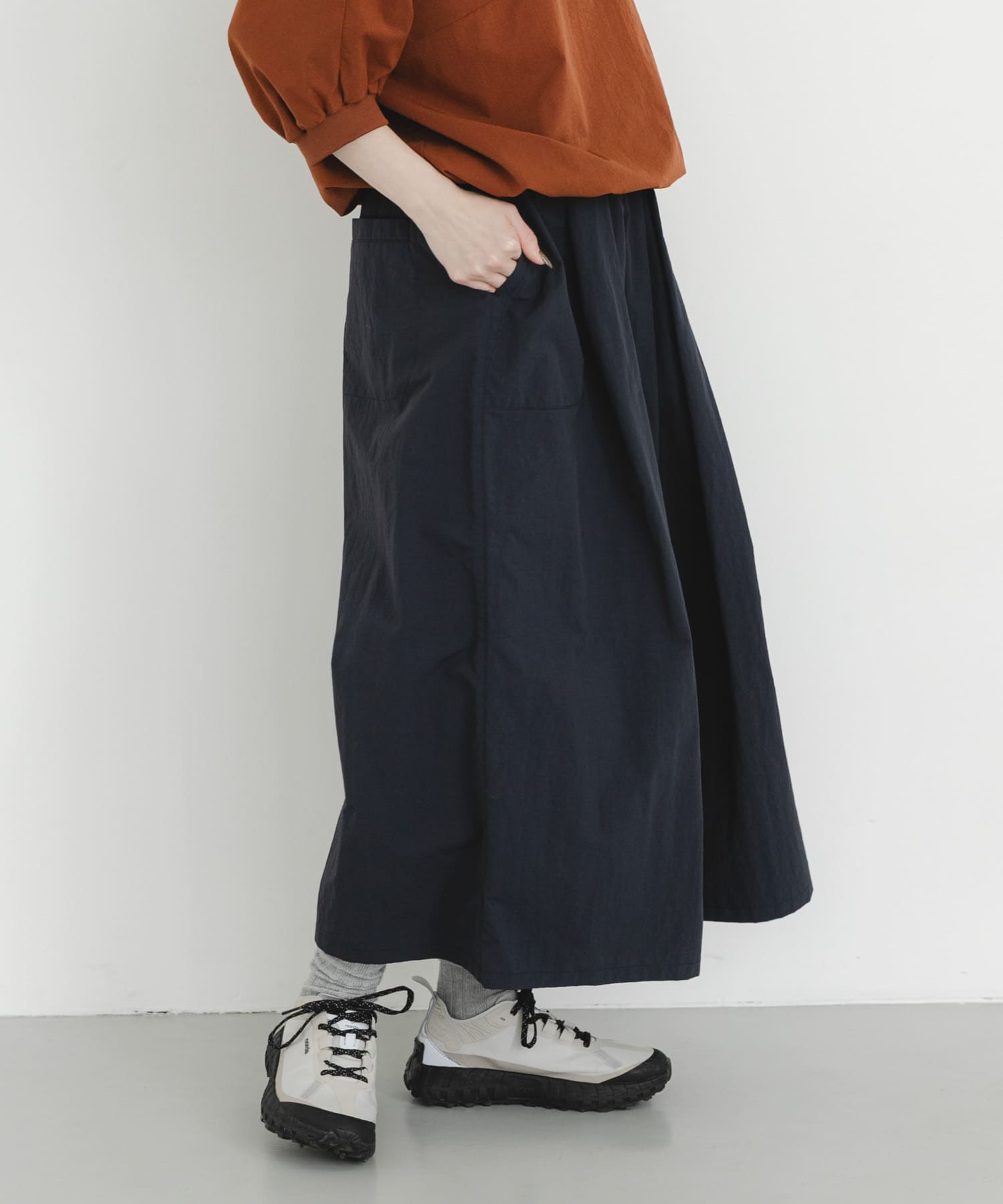 身長：161cm サイズ：one