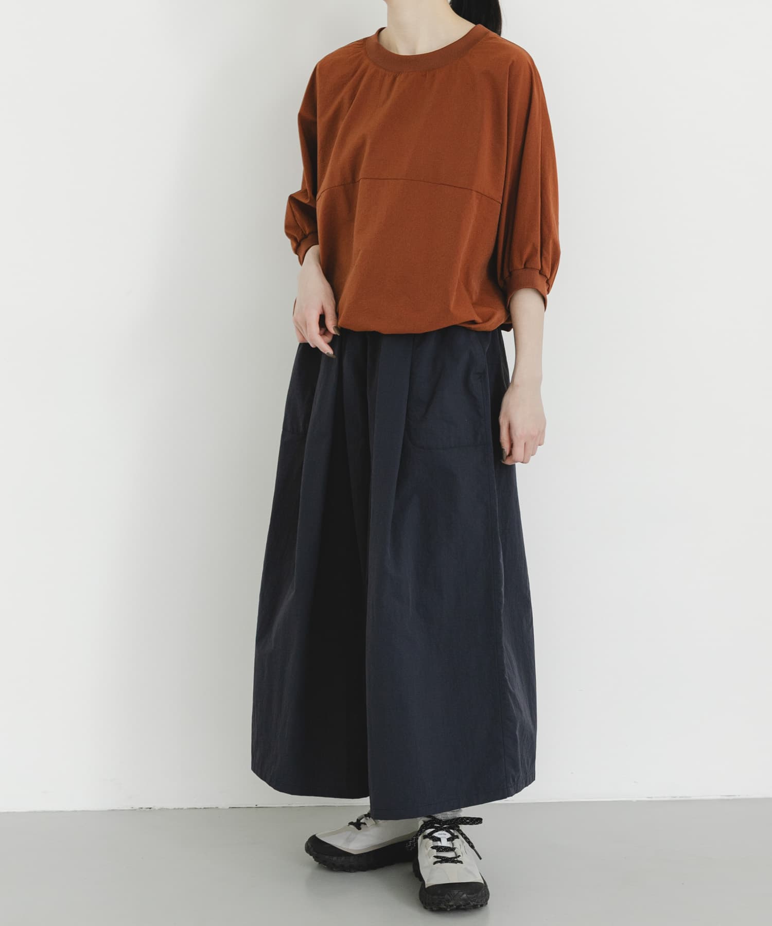 身長：161cm サイズ：one