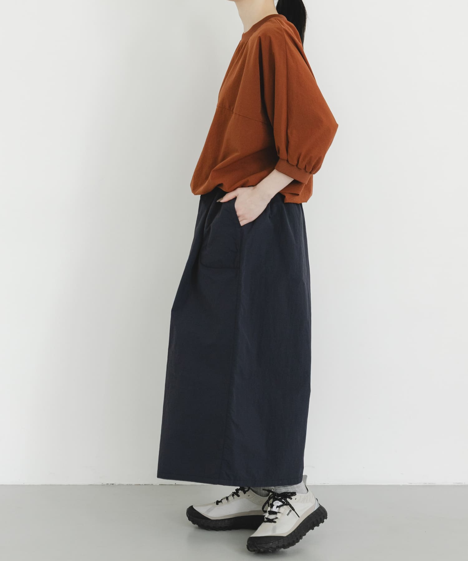 身長：161cm サイズ：one