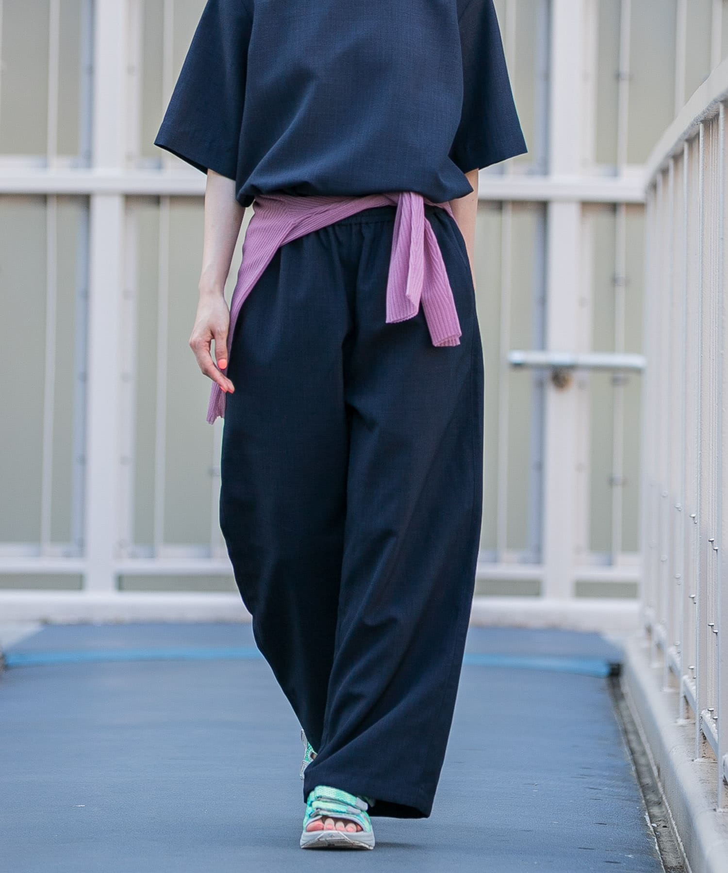 身長：165cm サイズ：one