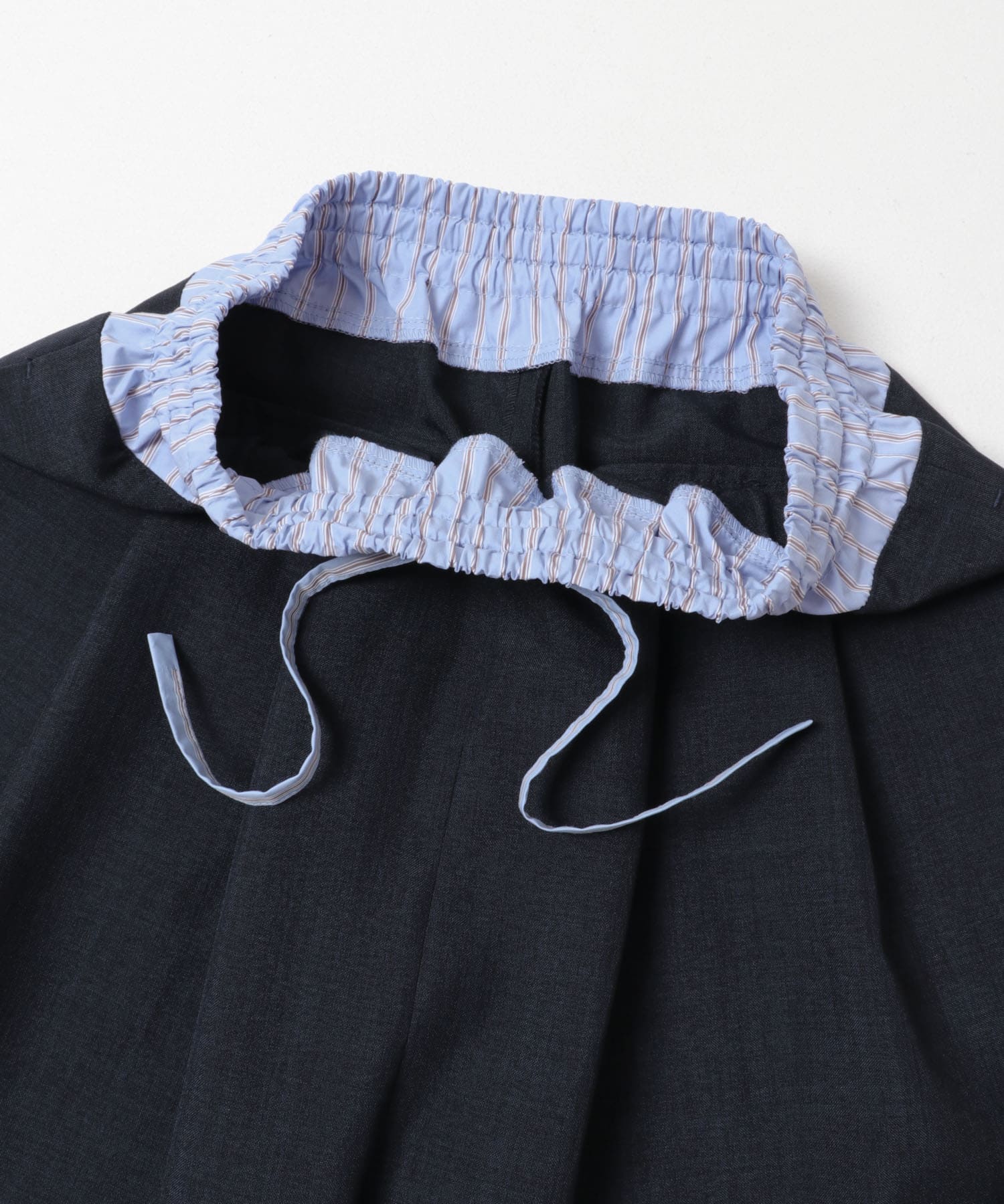 『UR TECH DRYLUXE』ハイツイストワイドバミューダパンツ ネイビー One