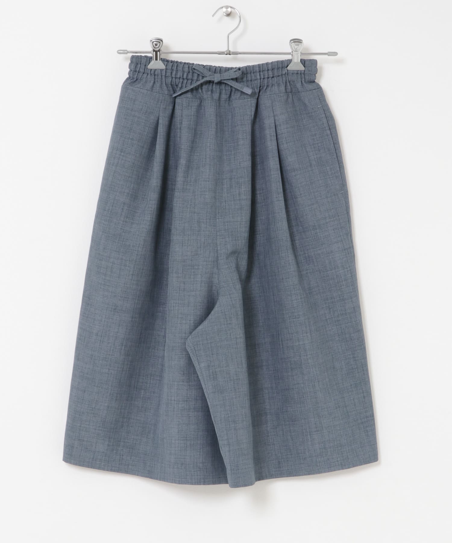 『UR TECH DRYLUXE』ハイツイストワイドバミューダパンツ ブルーグレー One