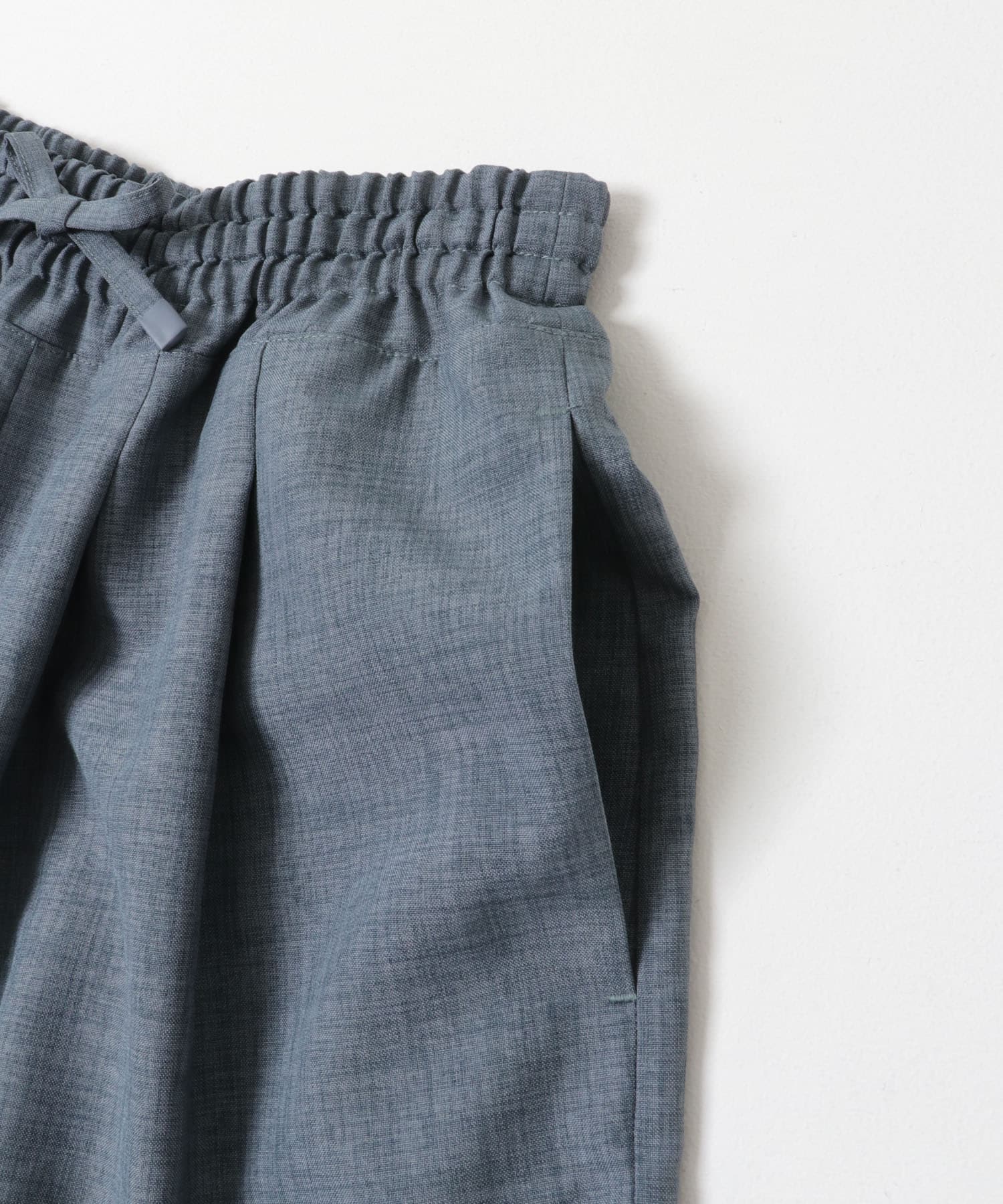 『UR TECH DRYLUXE』ハイツイストワイドバミューダパンツ ブルーグレー One