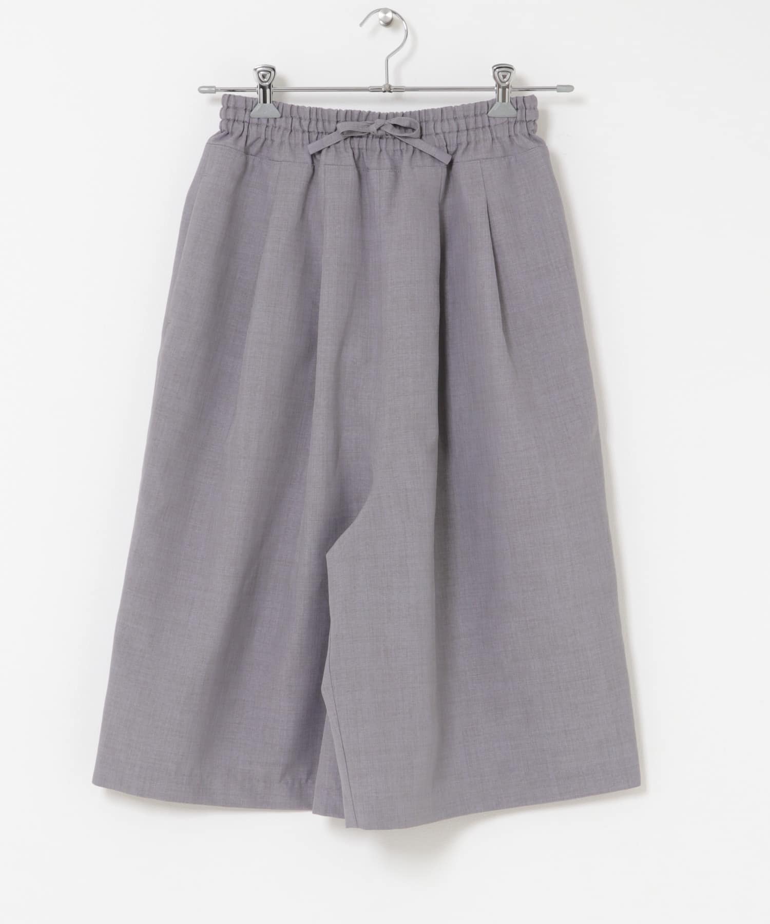 『UR TECH DRYLUXE』ハイツイストワイドバミューダパンツ グレー One