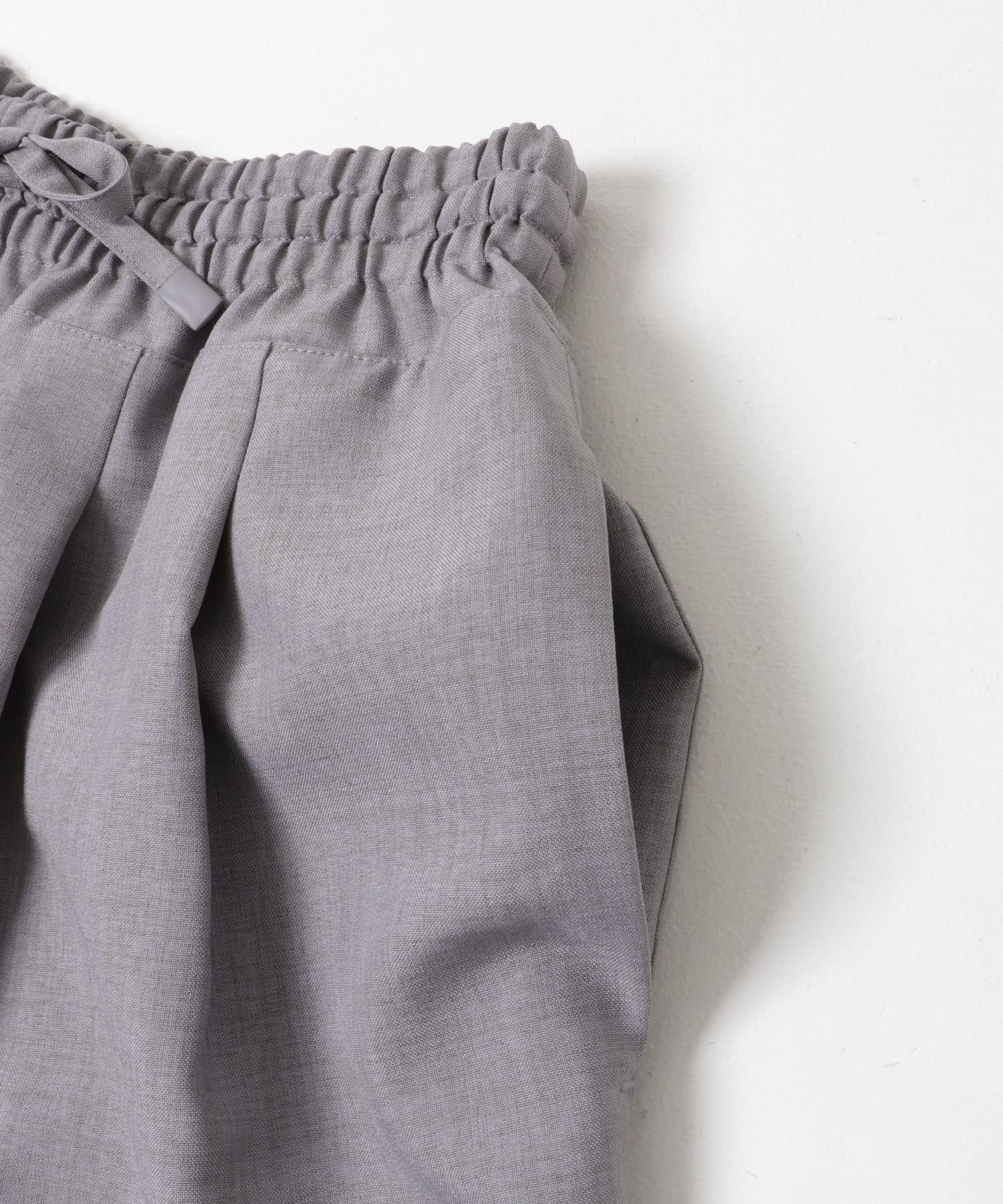 『UR TECH DRYLUXE』ハイツイストワイドバミューダパンツ グレー One