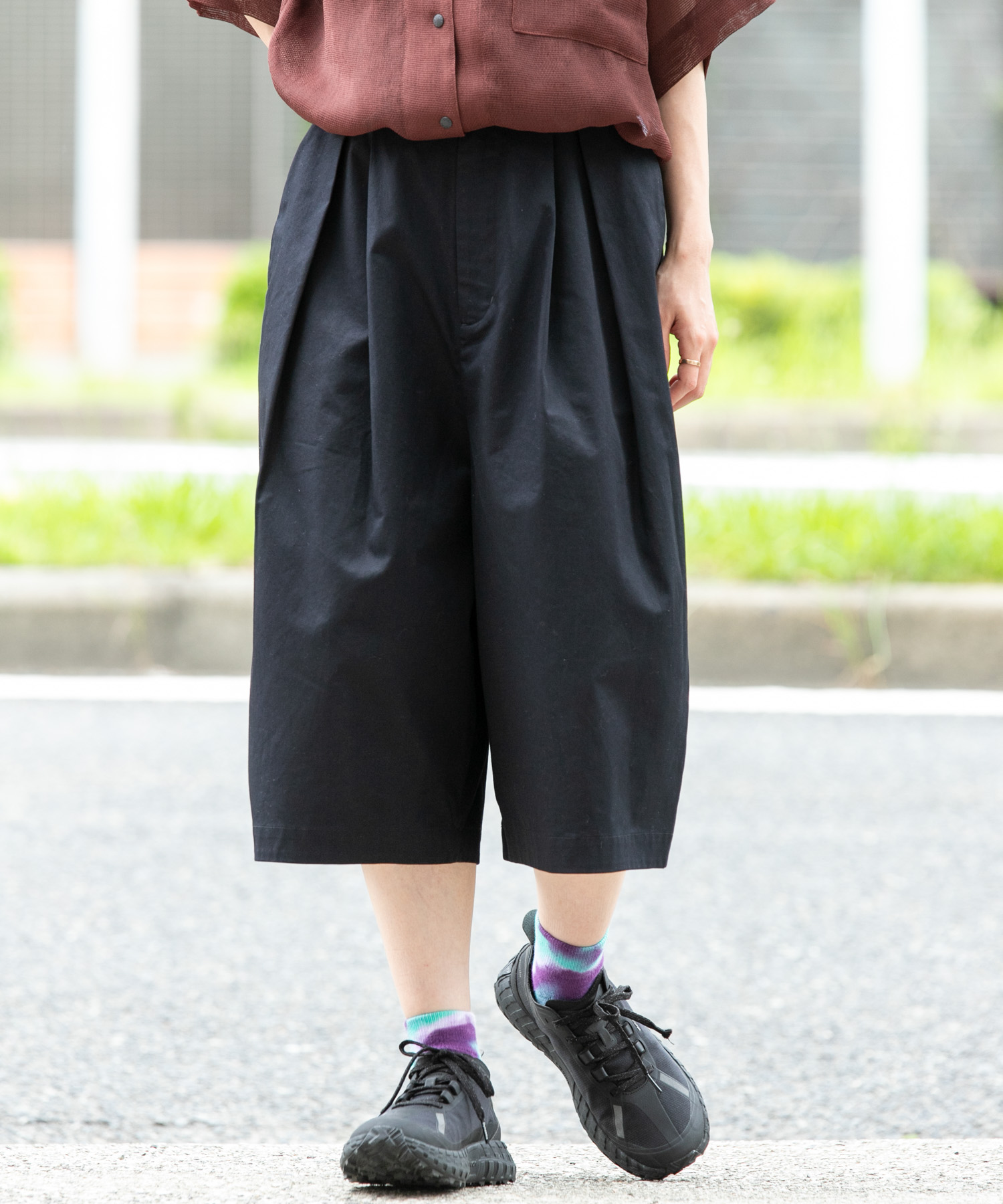 撥水チノバミューダパンツ