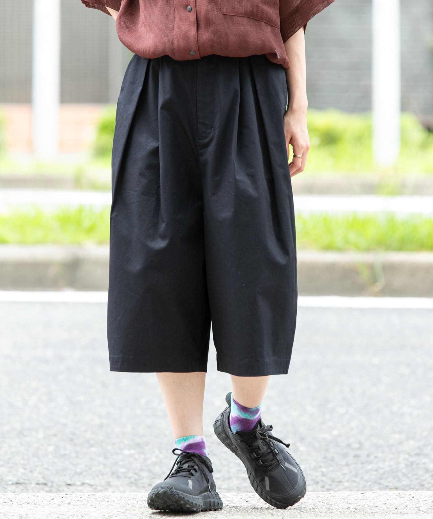 撥水チノバミューダパンツ