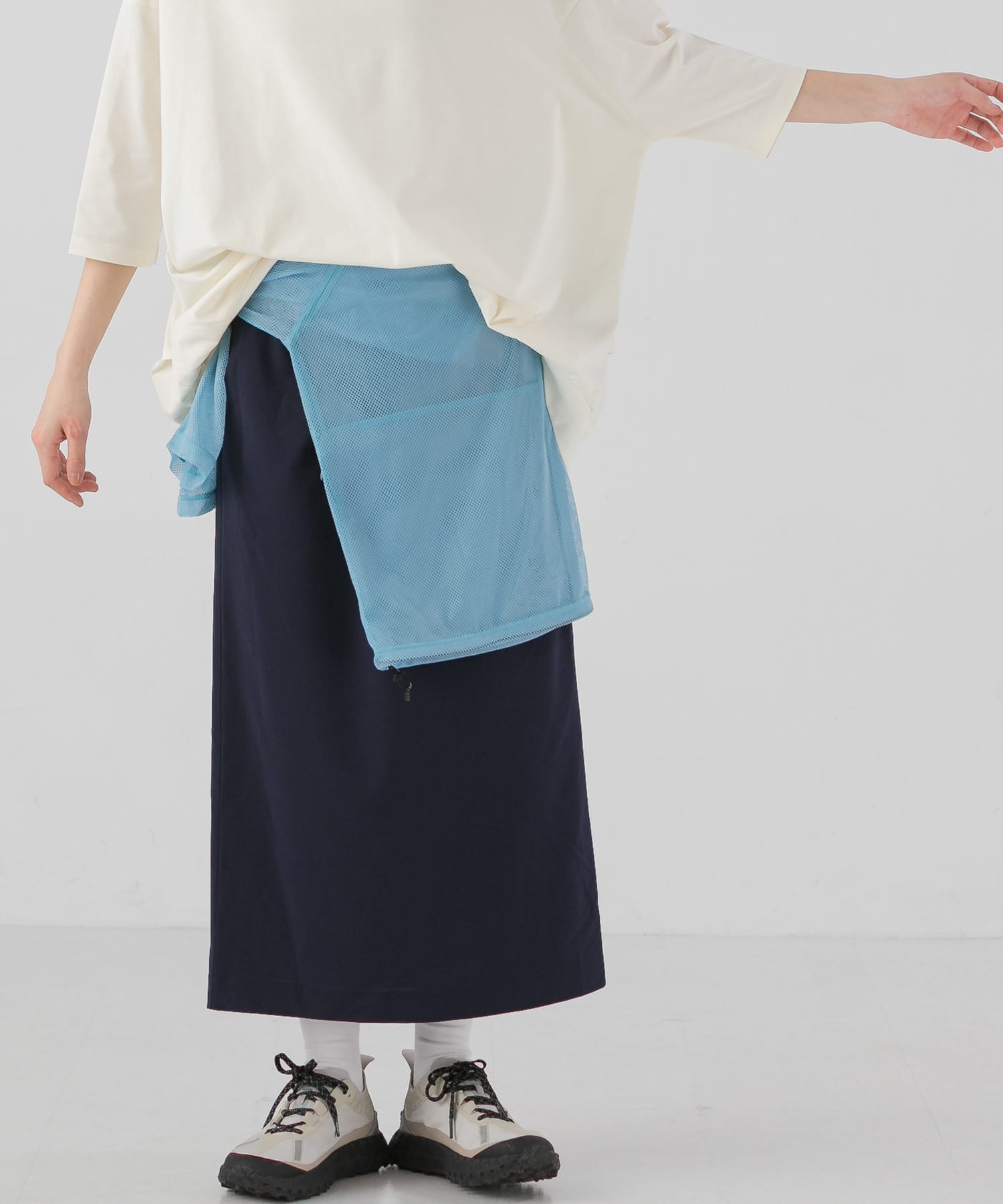 身長：168cm サイズ：one