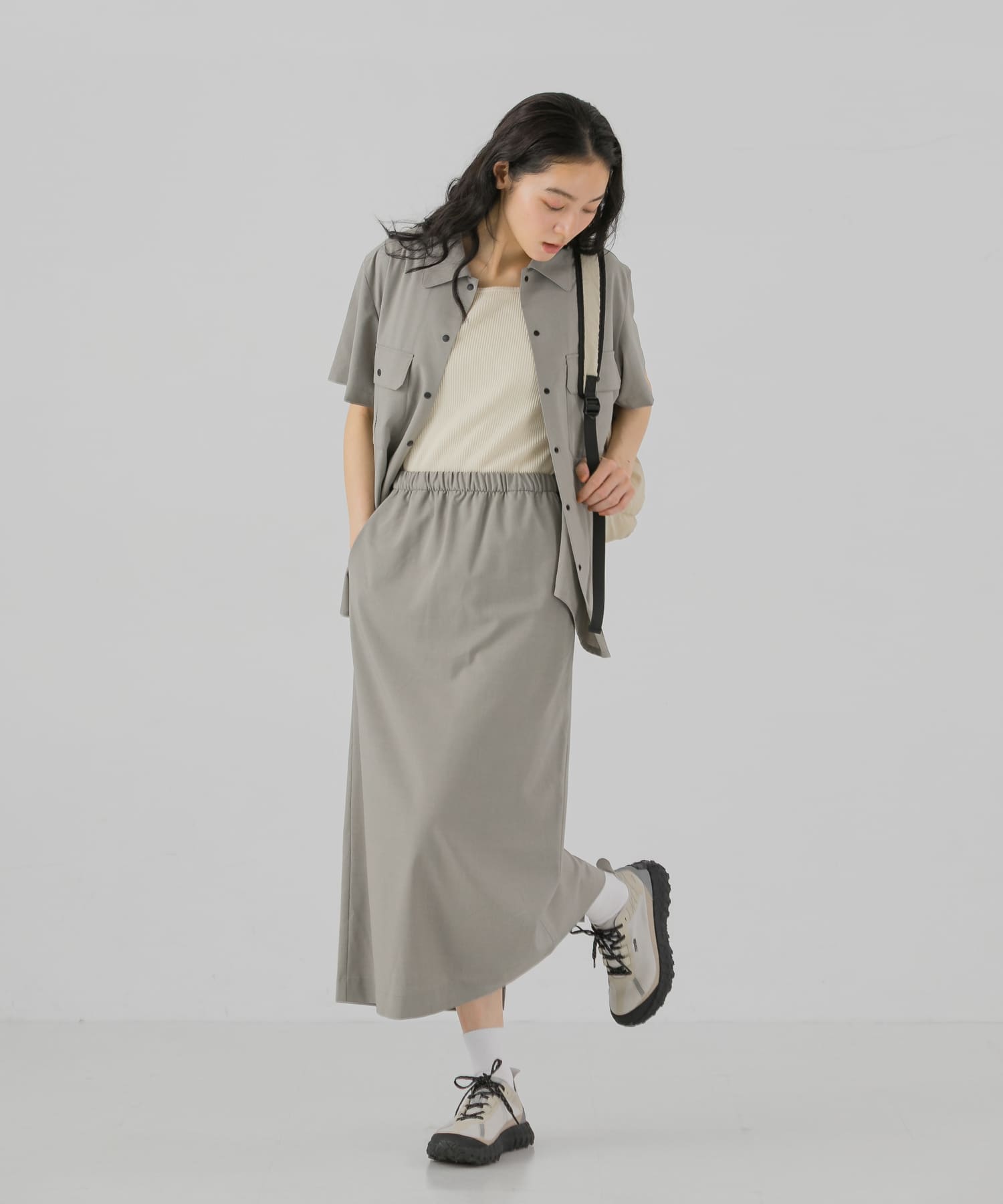 身長：168cm サイズ：one