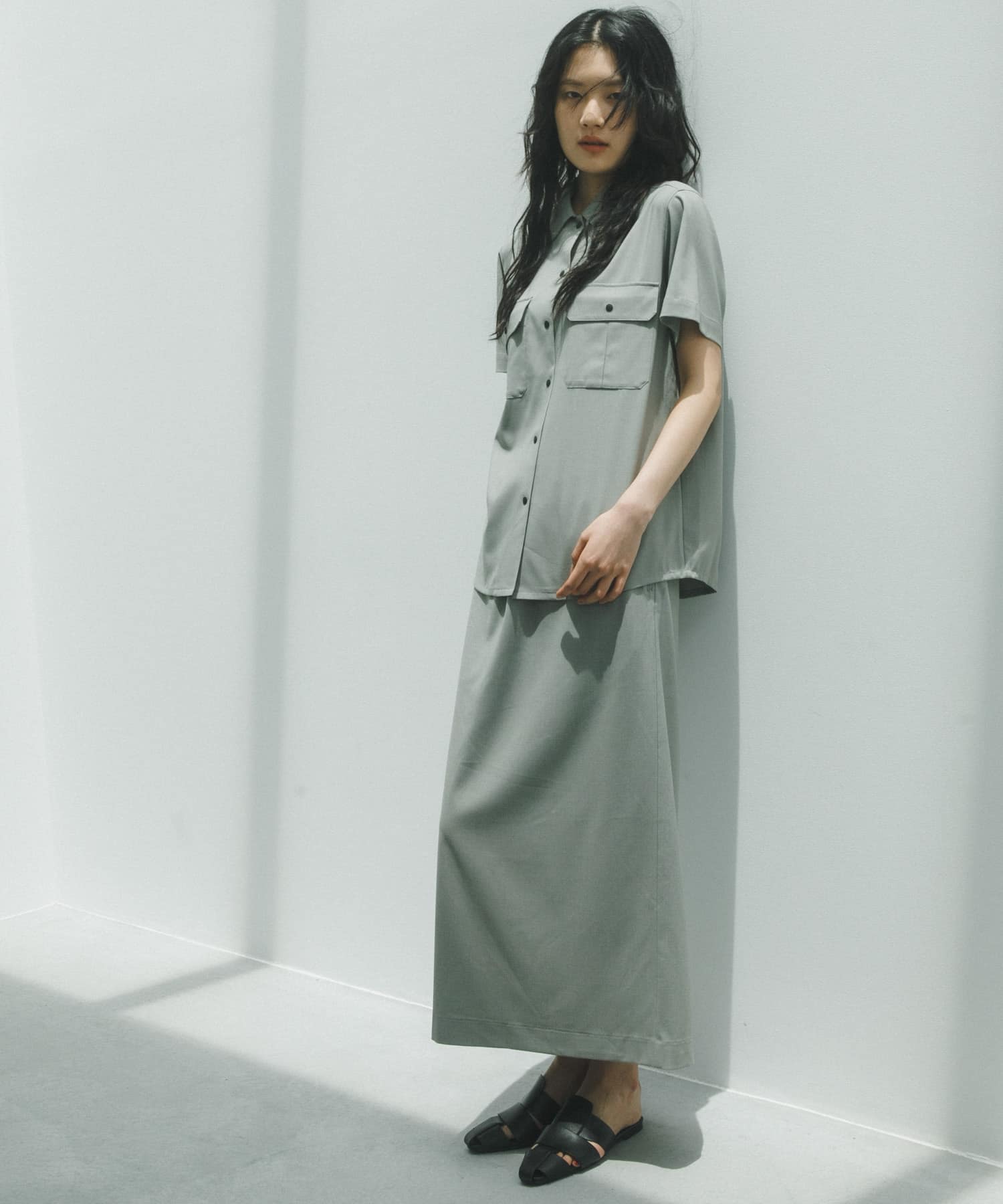 身長：172cm サイズ：one