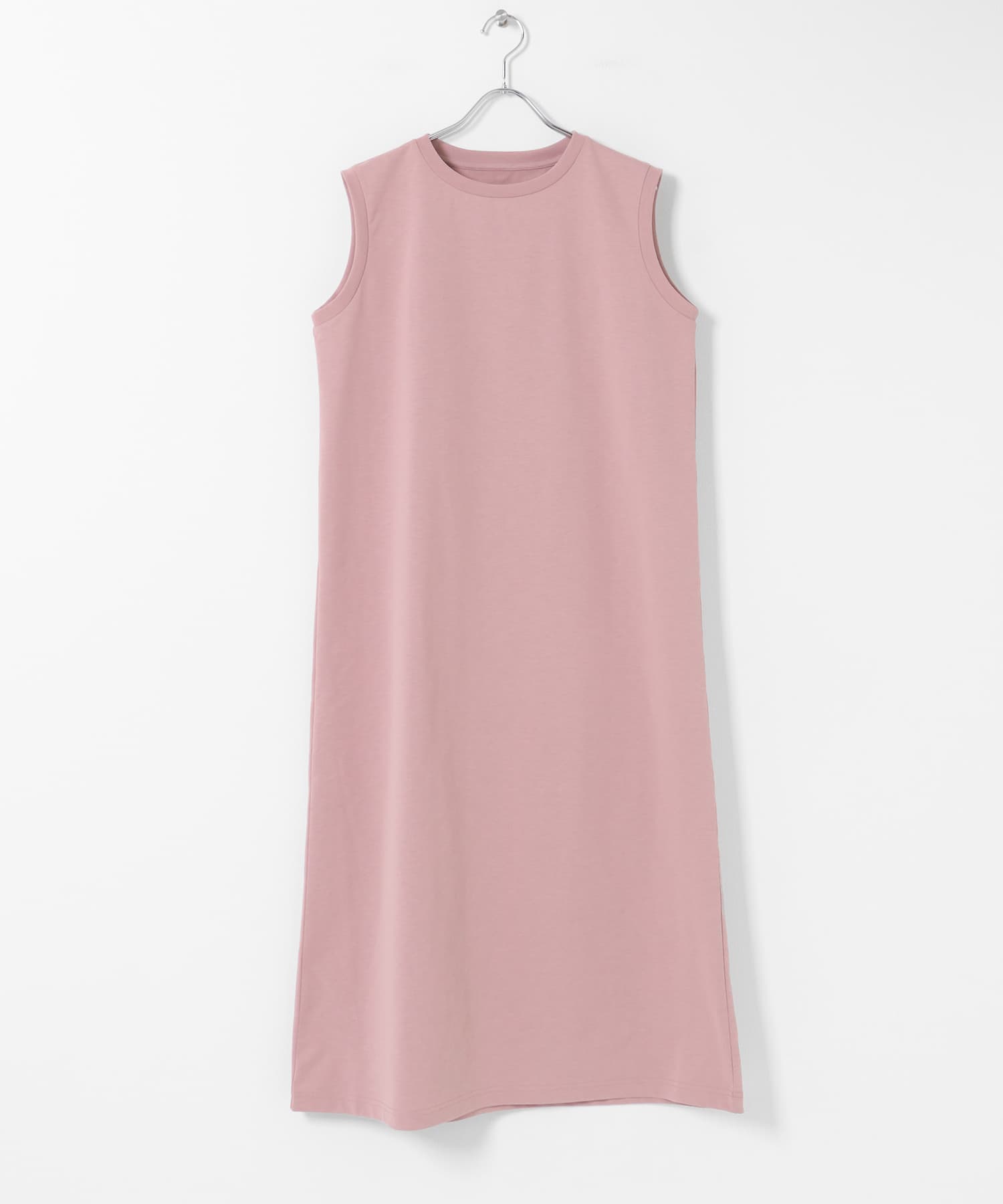 『UVカット/吸水速乾』DRY OUT SLEEVLESS ONEPIECE ピンク One