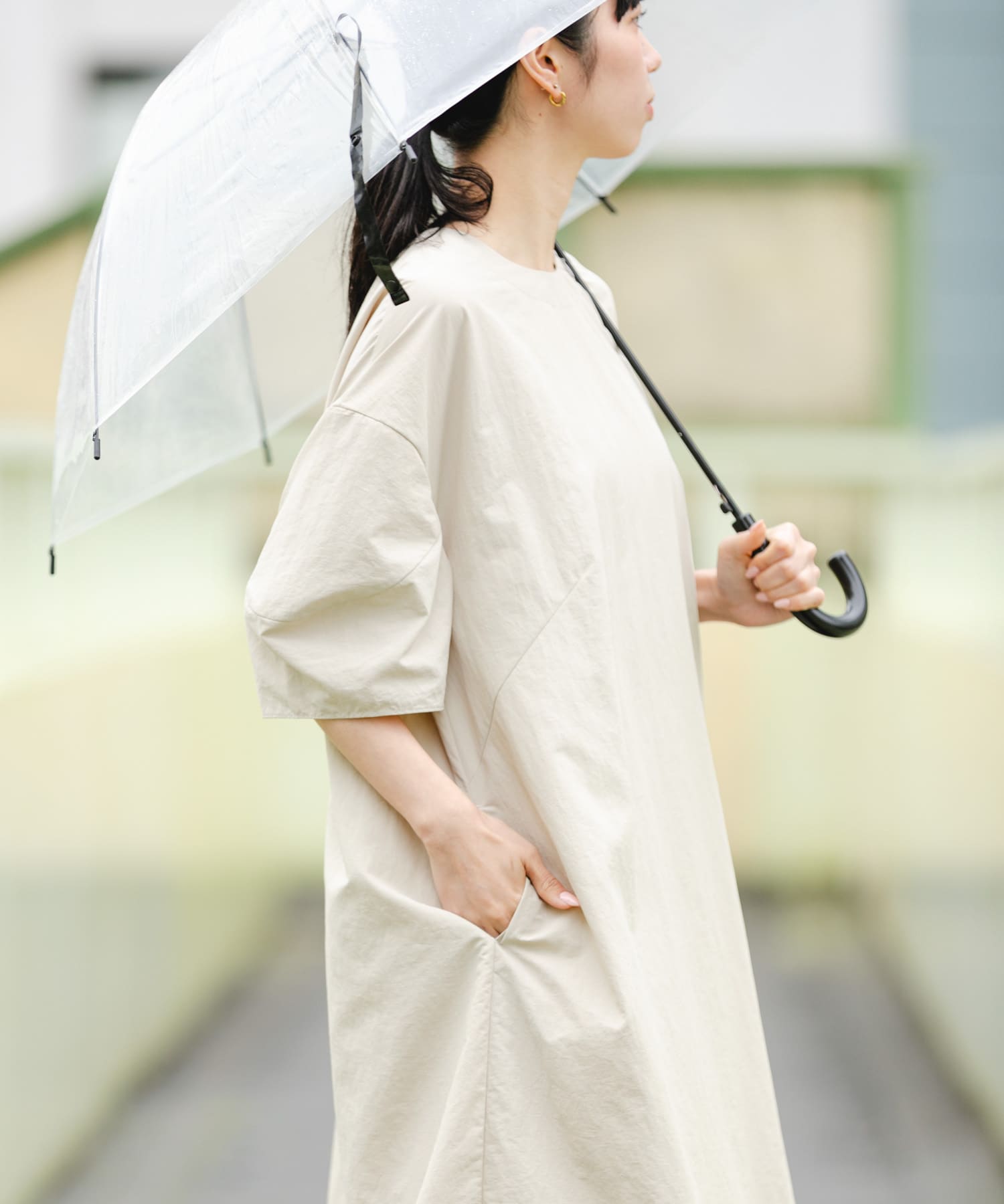 身長：161cm サイズ：one