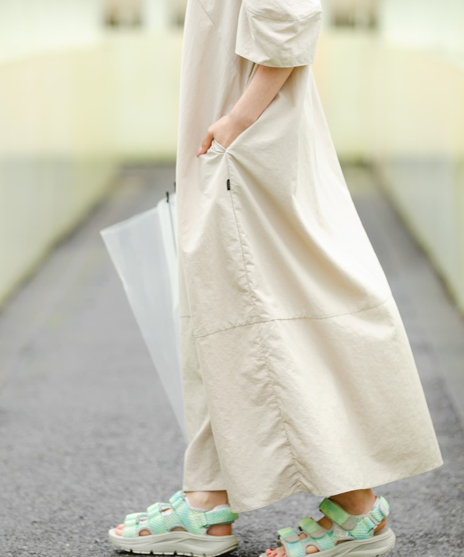 身長：161cm サイズ：one