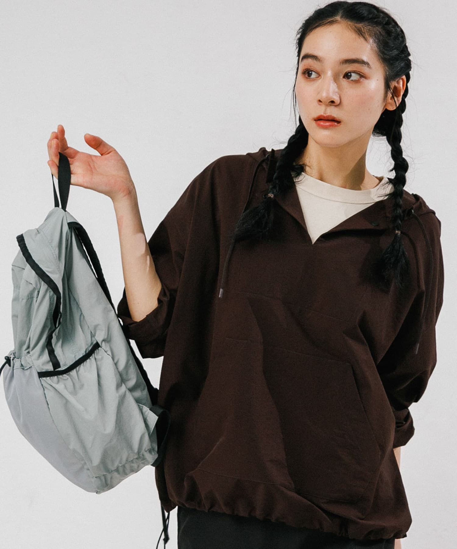 身長：168cm サイズ：one