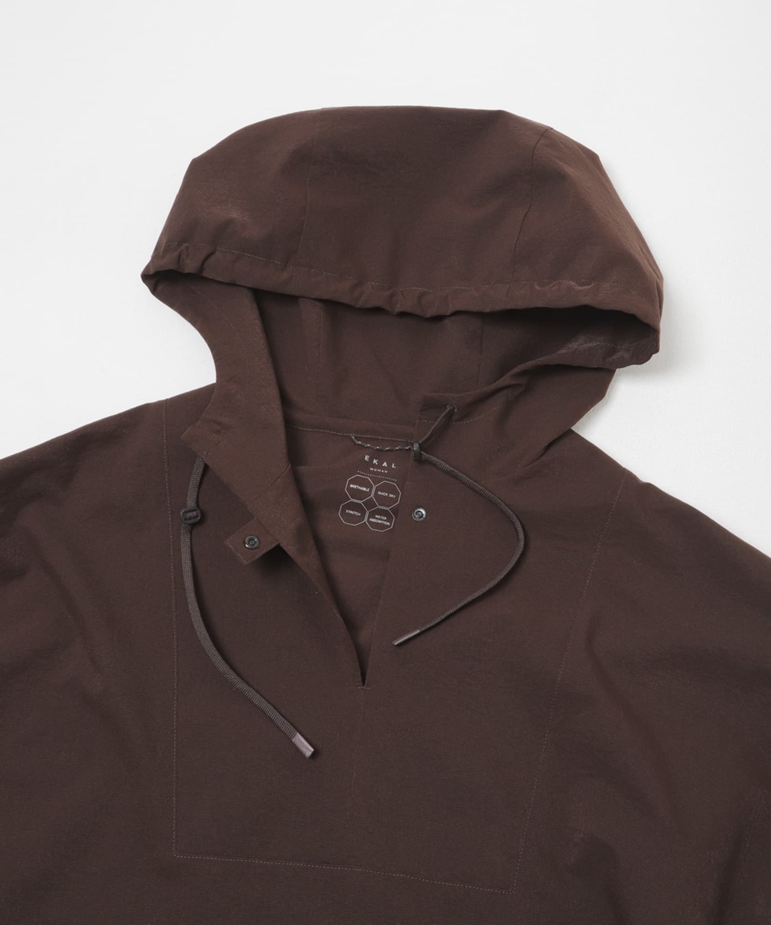 DOT AIR ANORAK JACKET ブラウン One