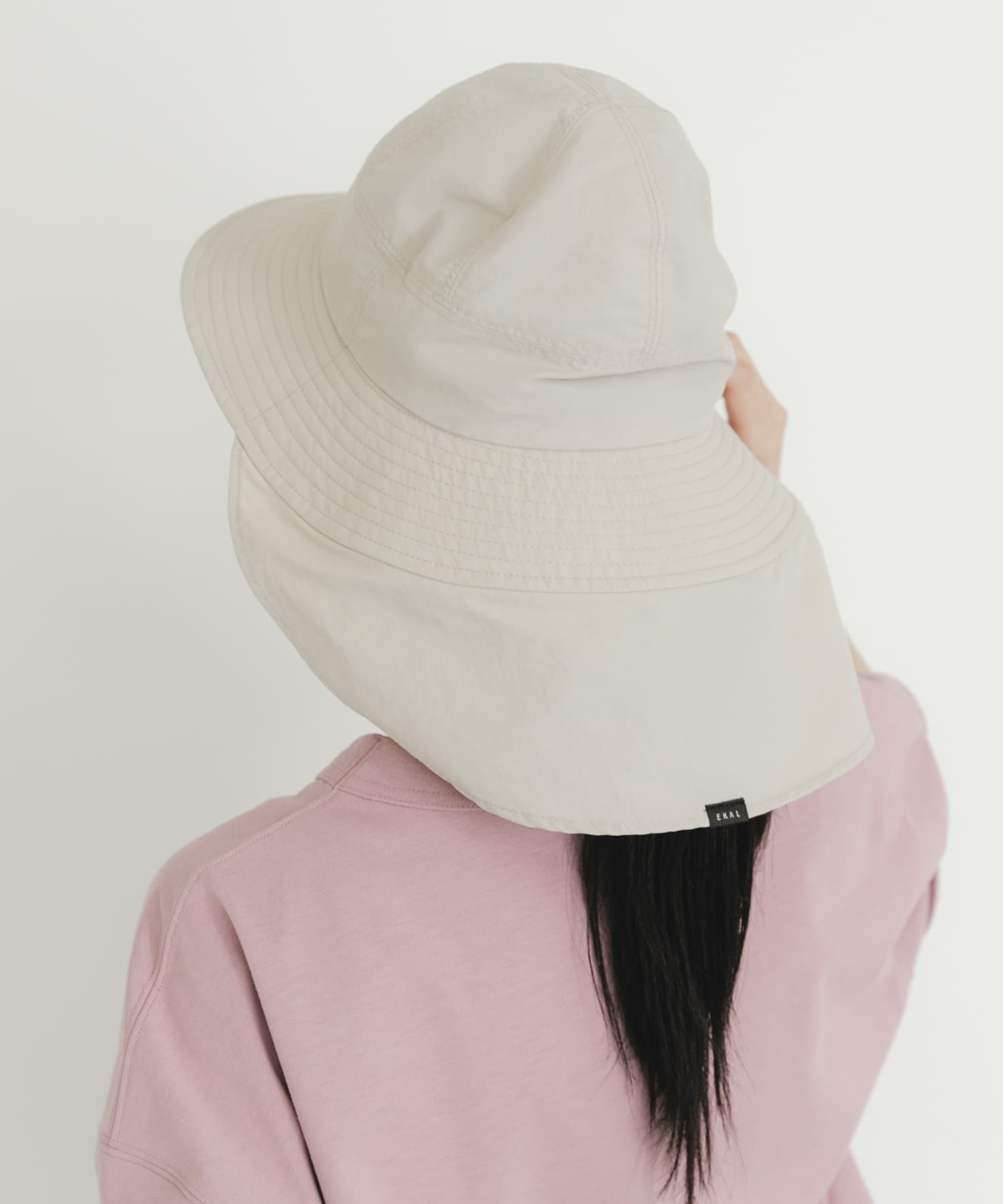 『UR TECH』ナイロンタッサーサンシェードハット ベージュ One