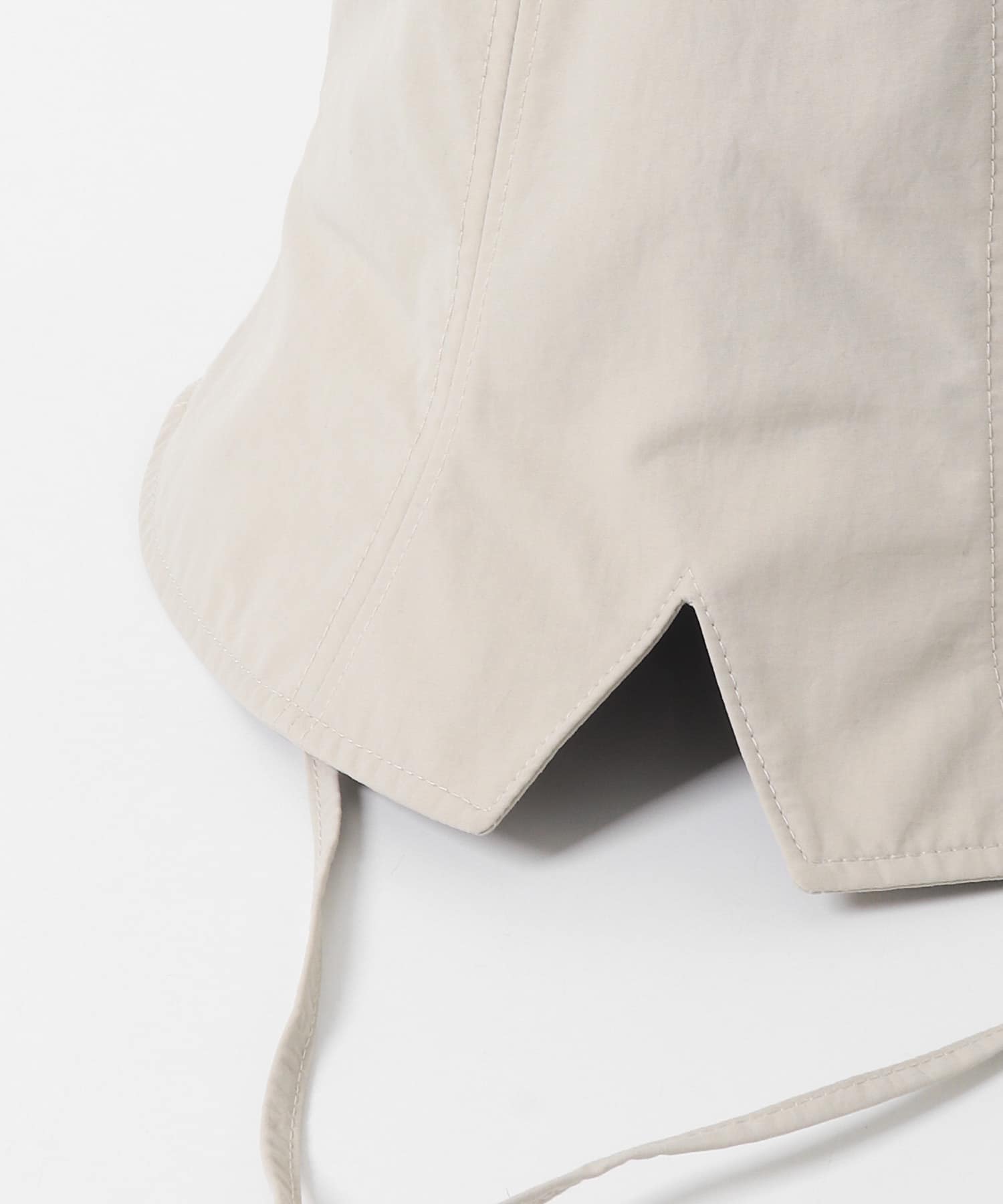 『UR TECH』ナイロンタッサーチューリップハット ベージュ One