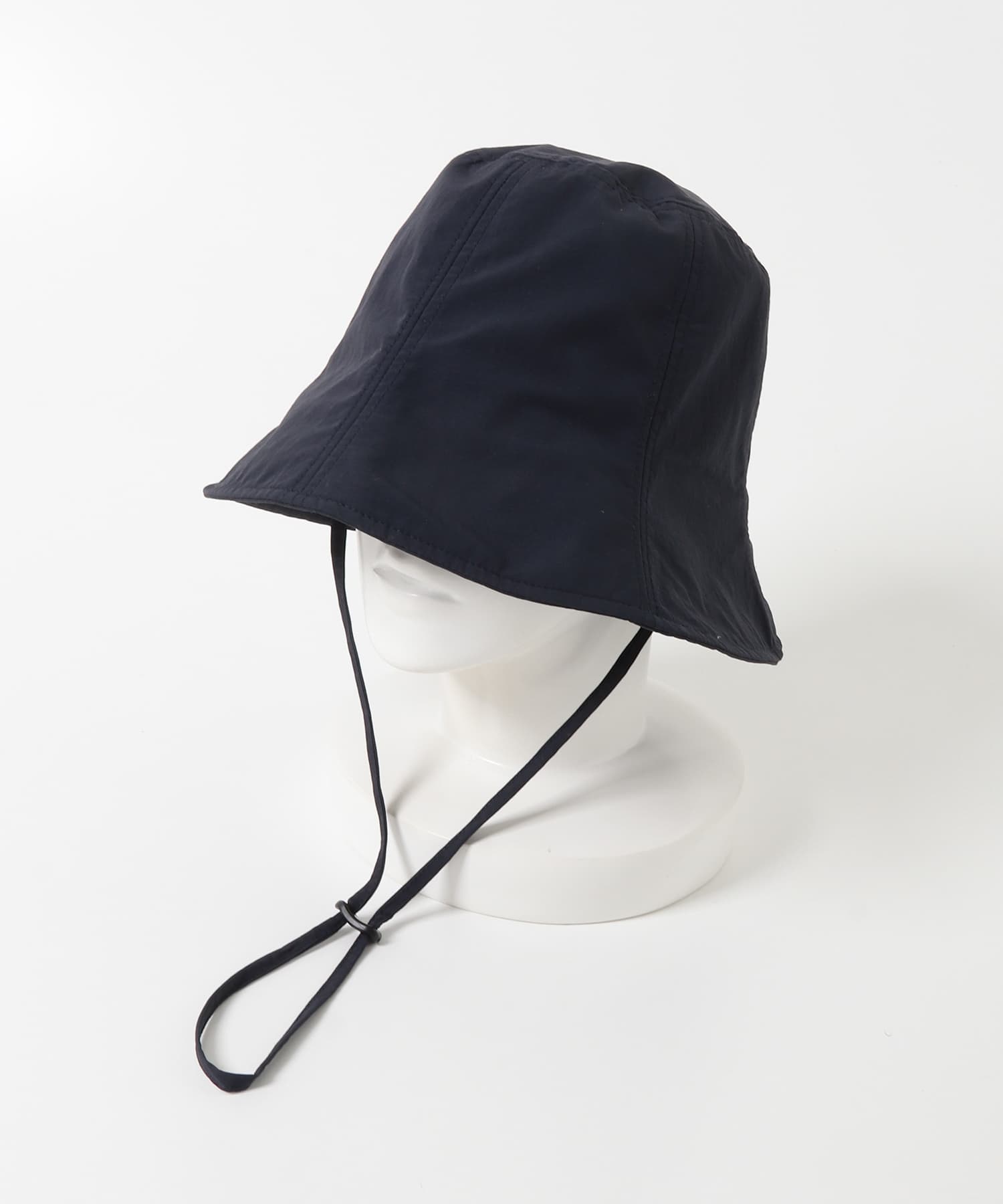 『UR TECH』ナイロンタッサーチューリップハット ネイビー One