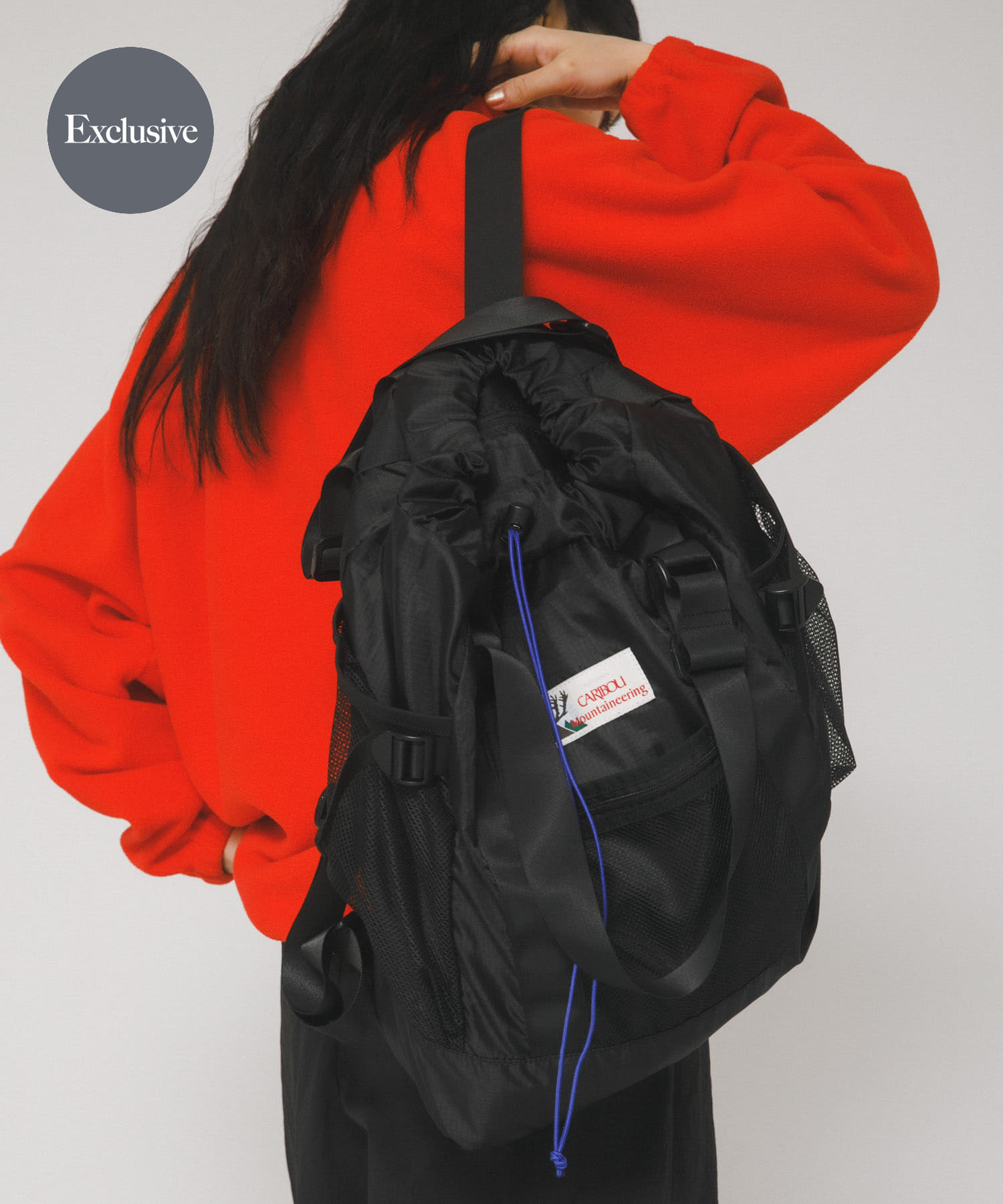 別注』Caribou Mountaineering×EKAL L. WEIGHT PACK TOTE(One ブラック