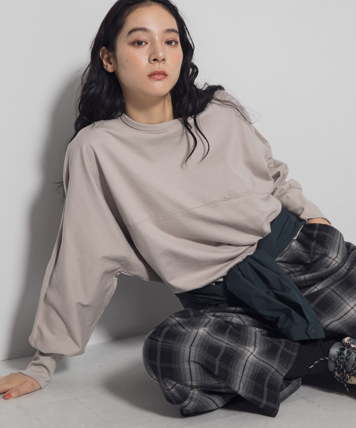 身長：168cm サイズ：one