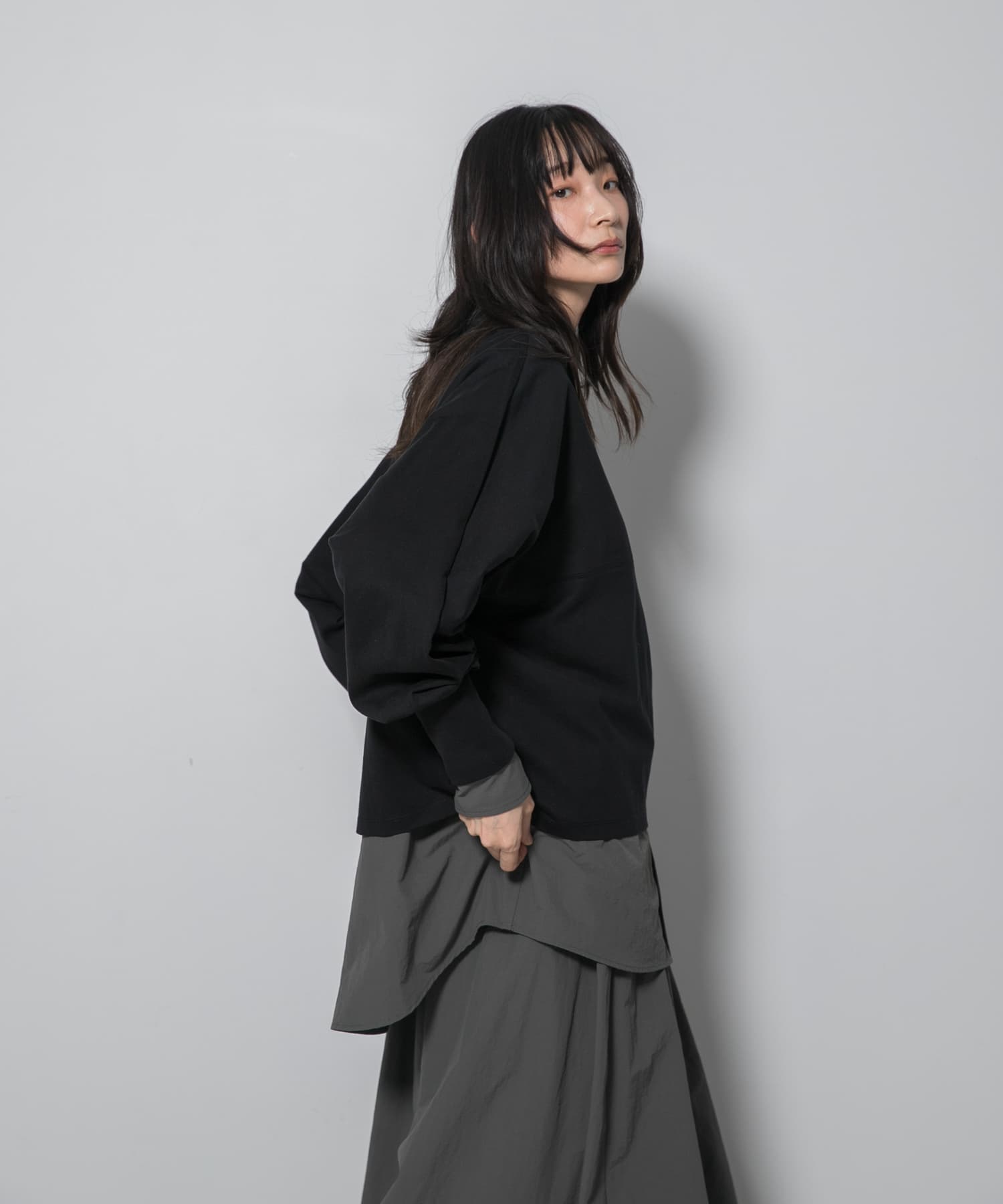 身長：168cm サイズ：one