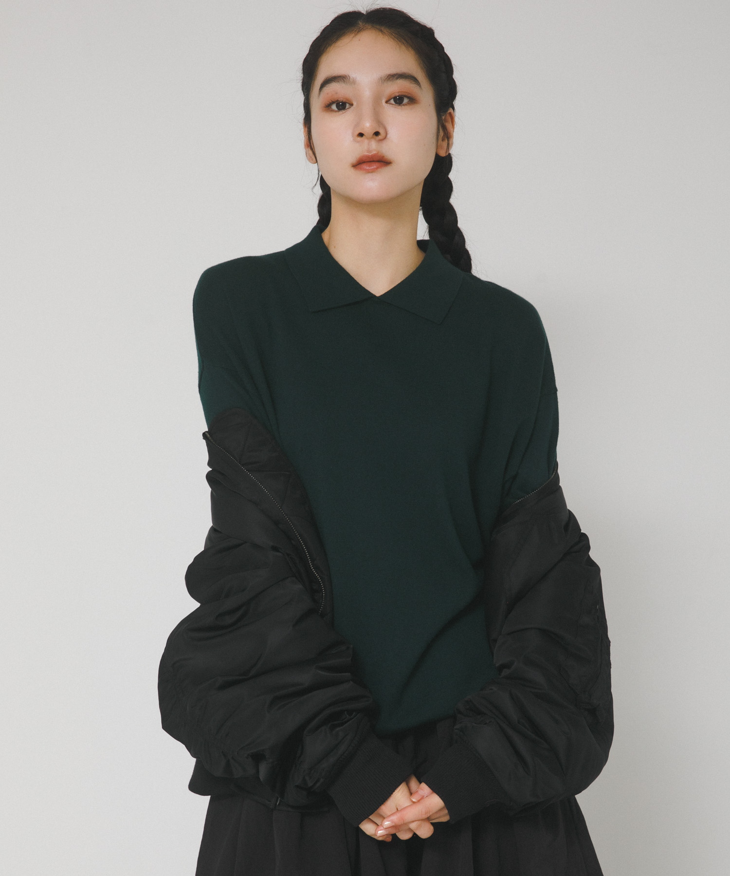 身長：168cm サイズ：one
