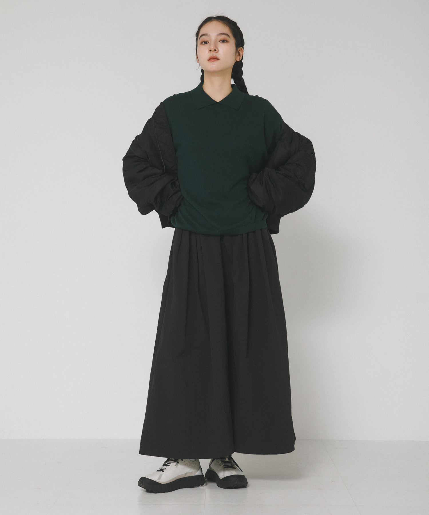 身長：168cm サイズ：one