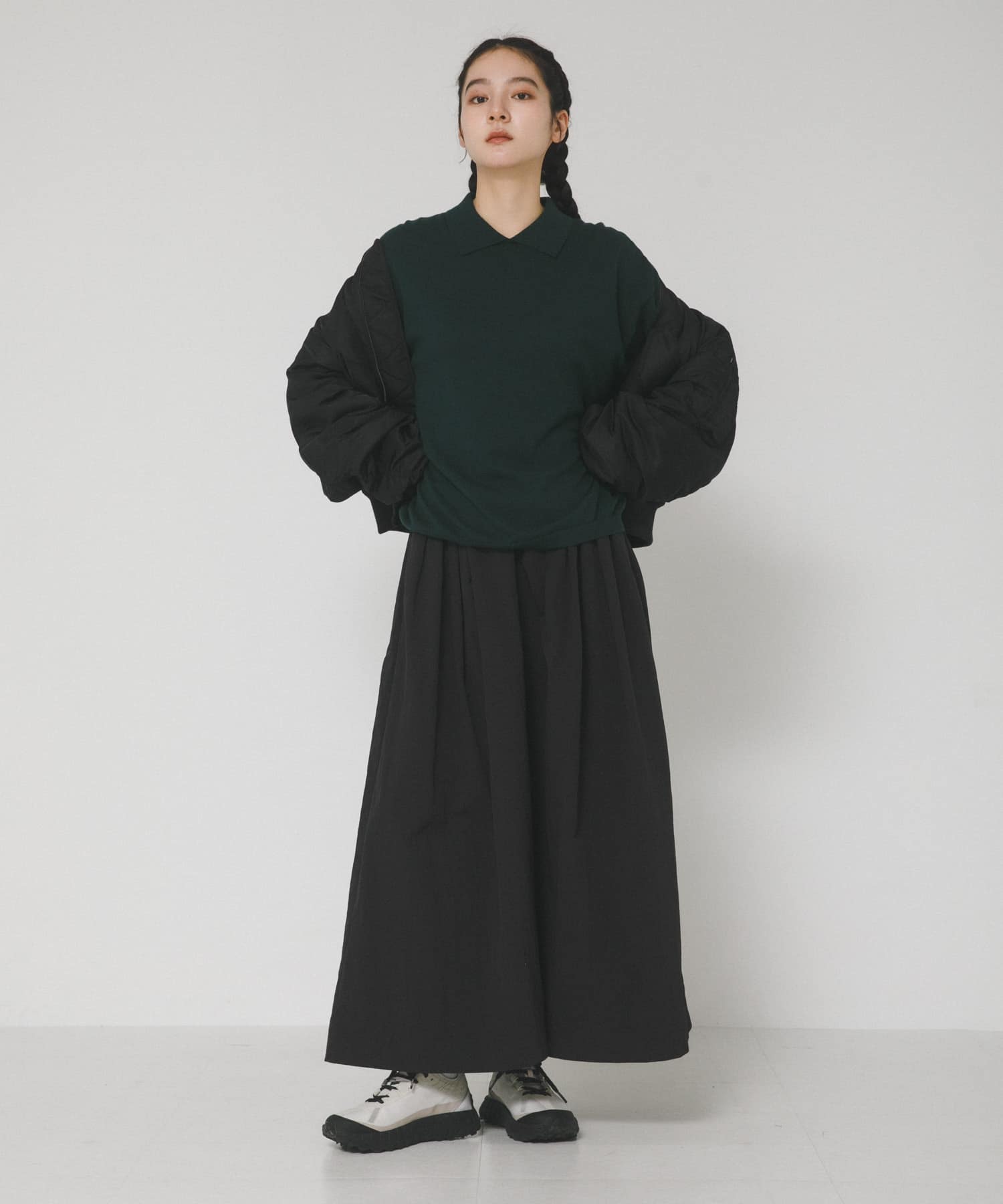 身長：168cm サイズ：one