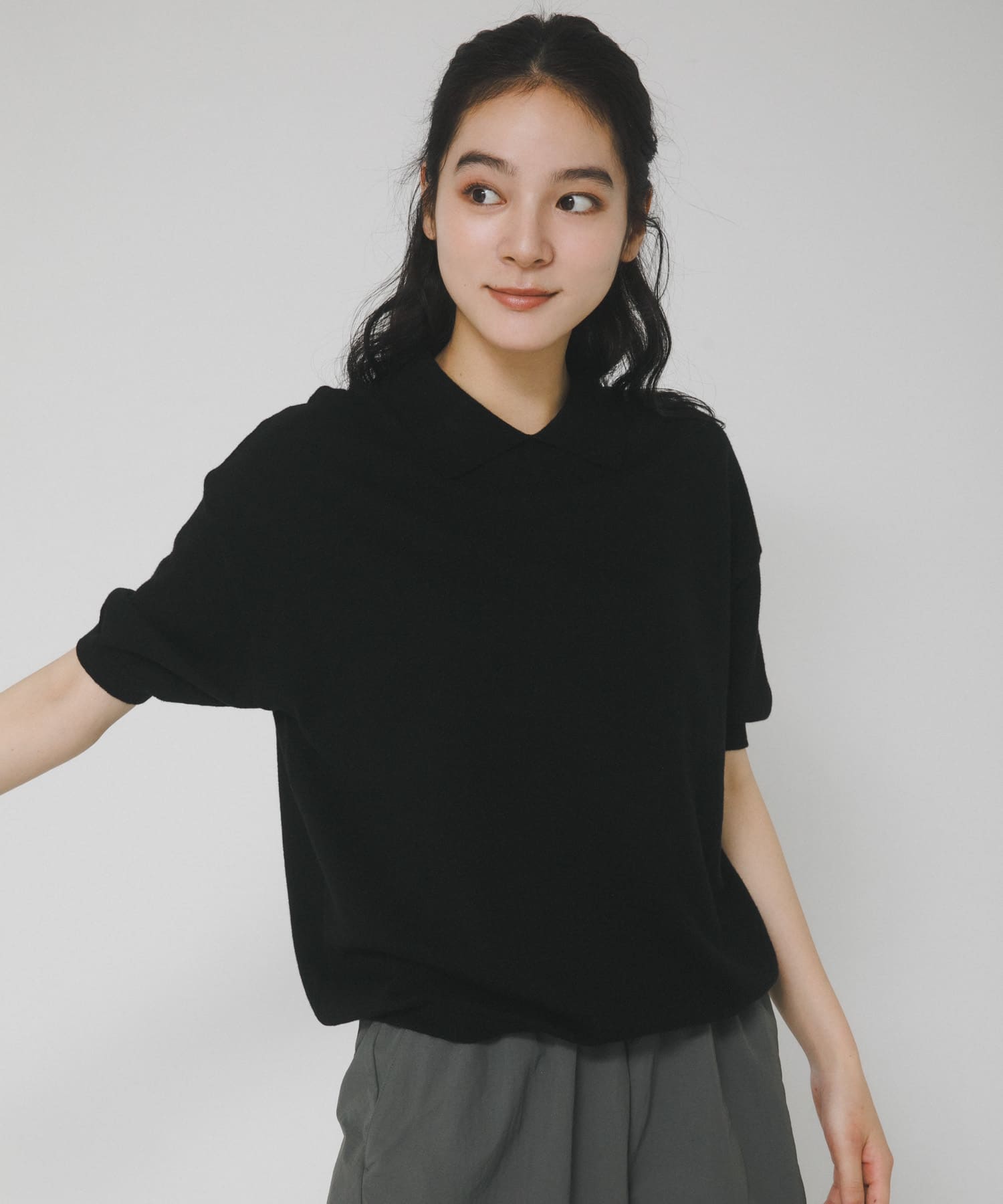 身長：168cm サイズ：one