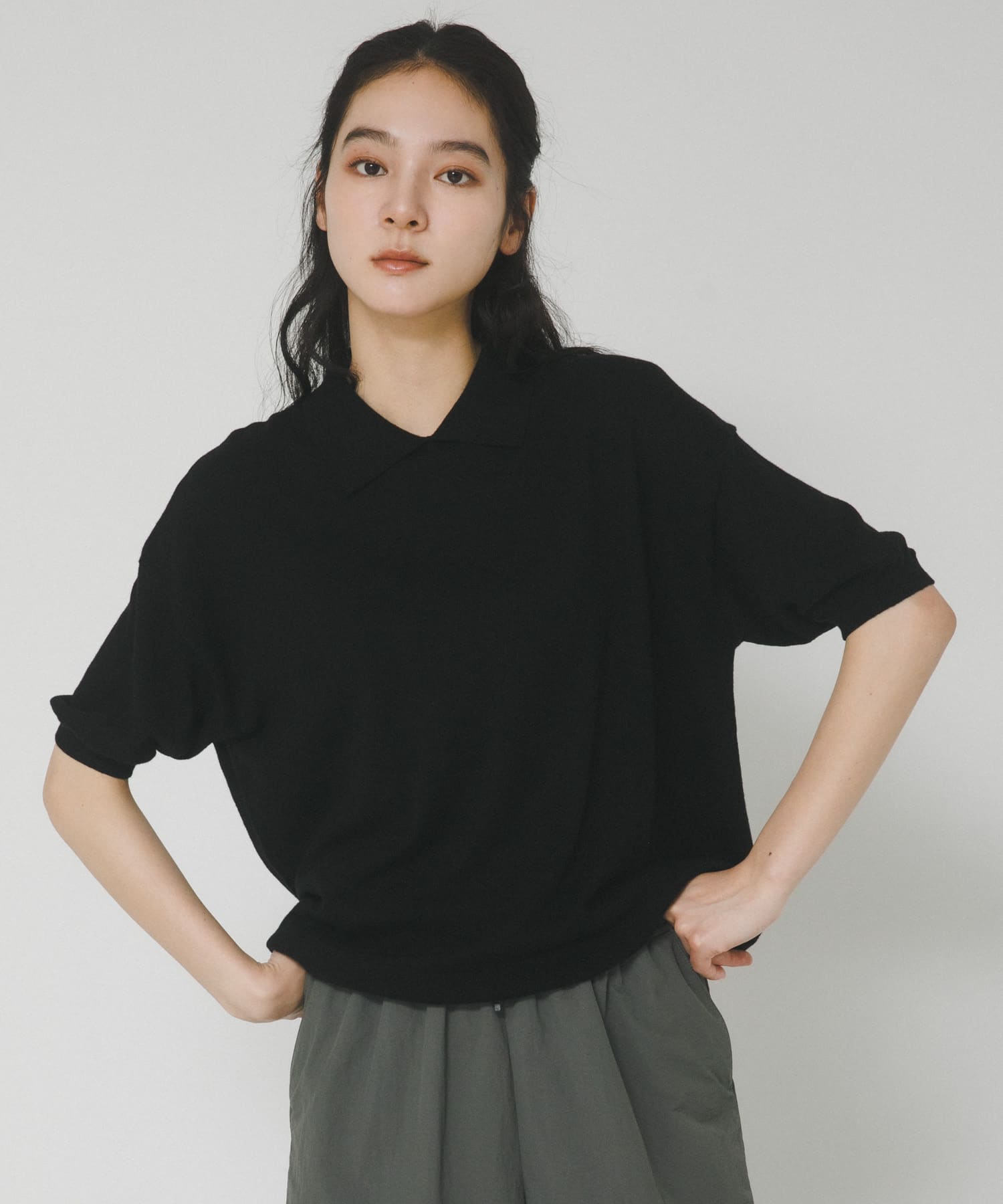 身長：168cm サイズ：one